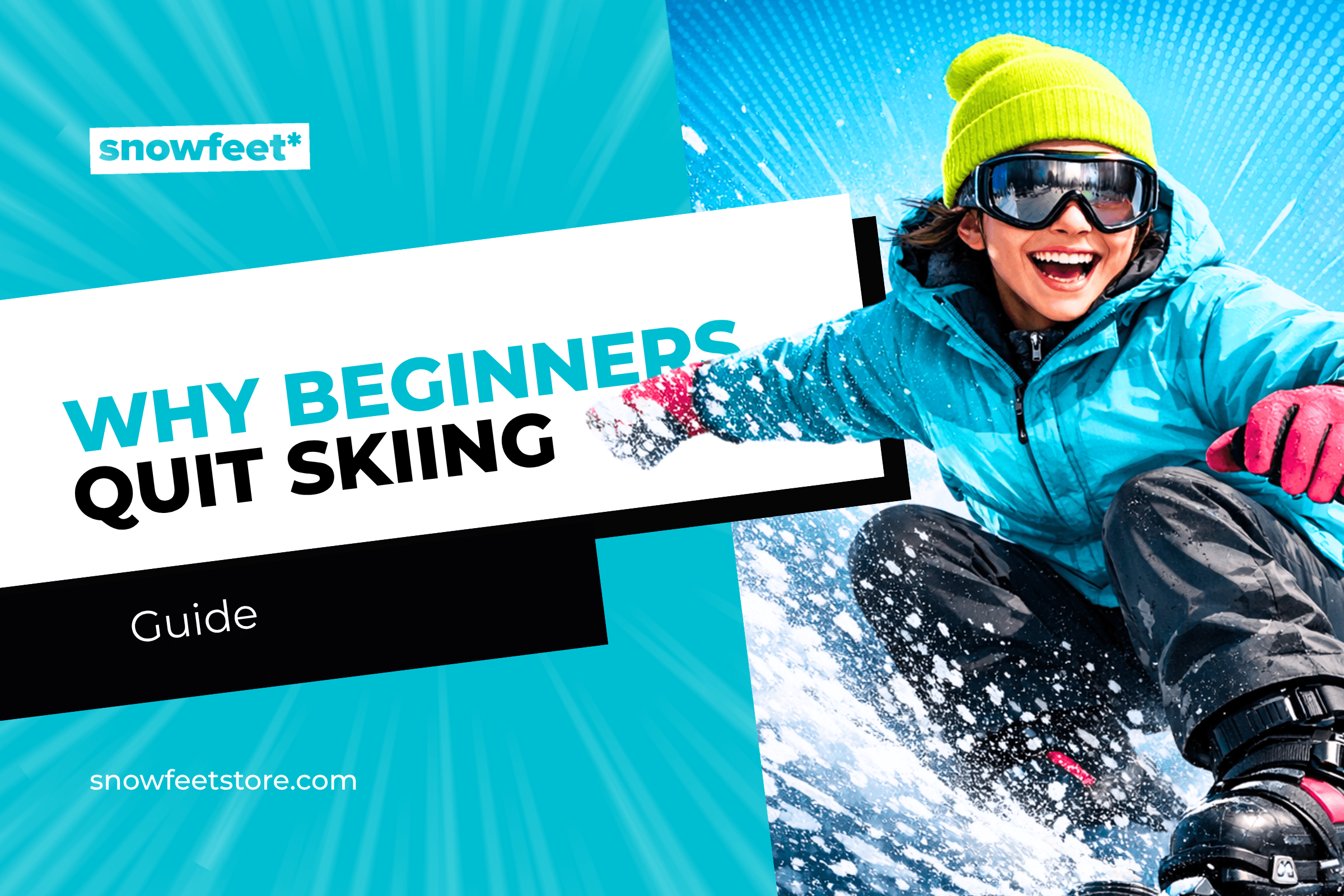 This Is Why Beginners Quit Skiing - snowfeet*