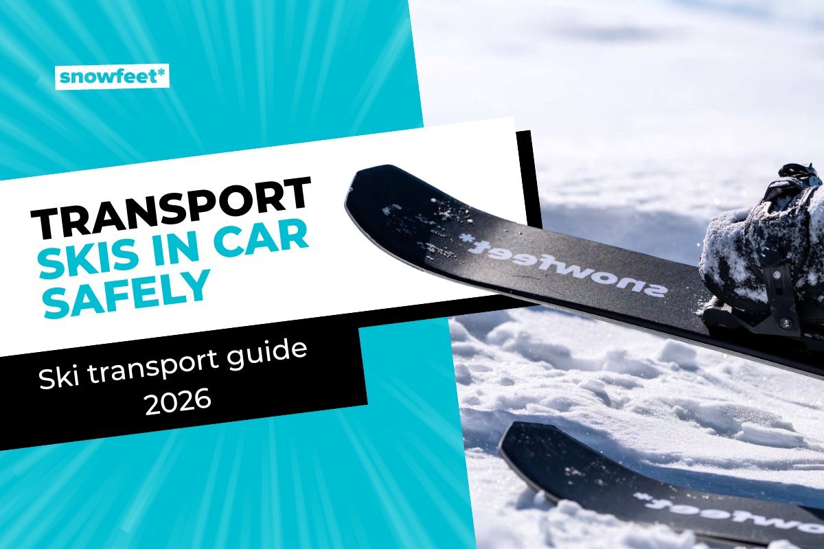 What's the Best Way to Transport Skis in a Car Safely? (2026 Guide) - snowfeet*