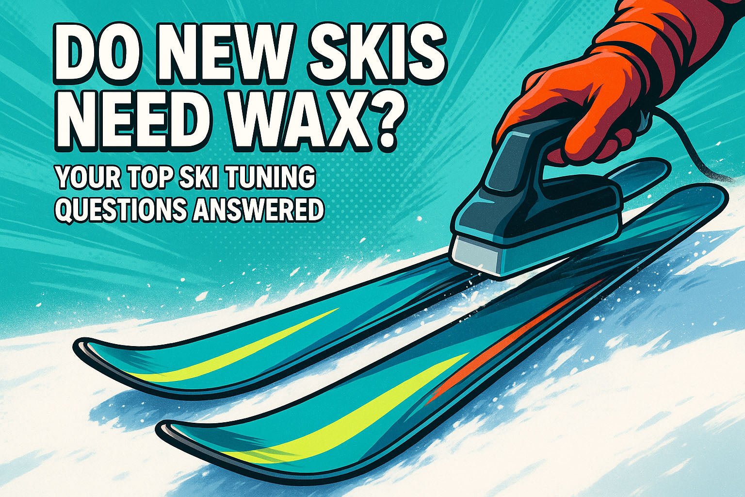 Do New Skis Need Wax? Your Top Ski Tuning Questions Answered