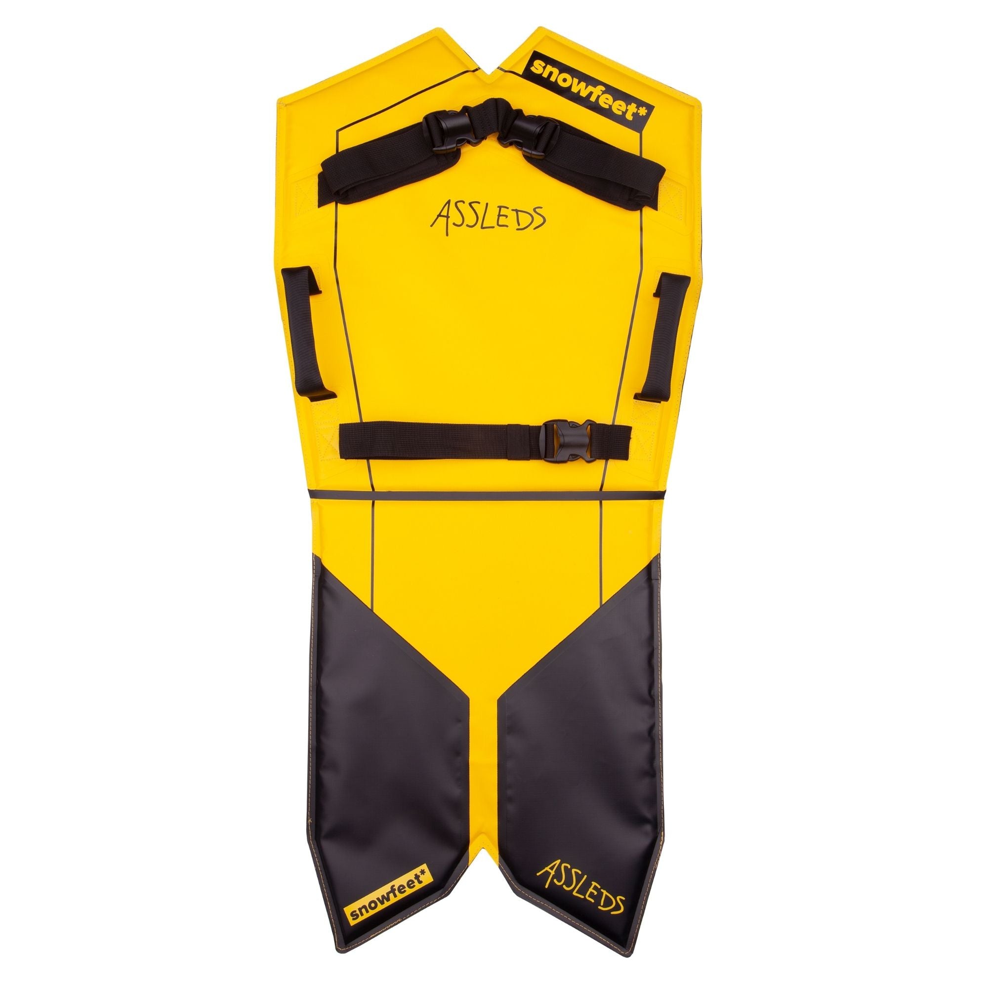 ASSLED | Wearable Foldable Sled - snowfeet*