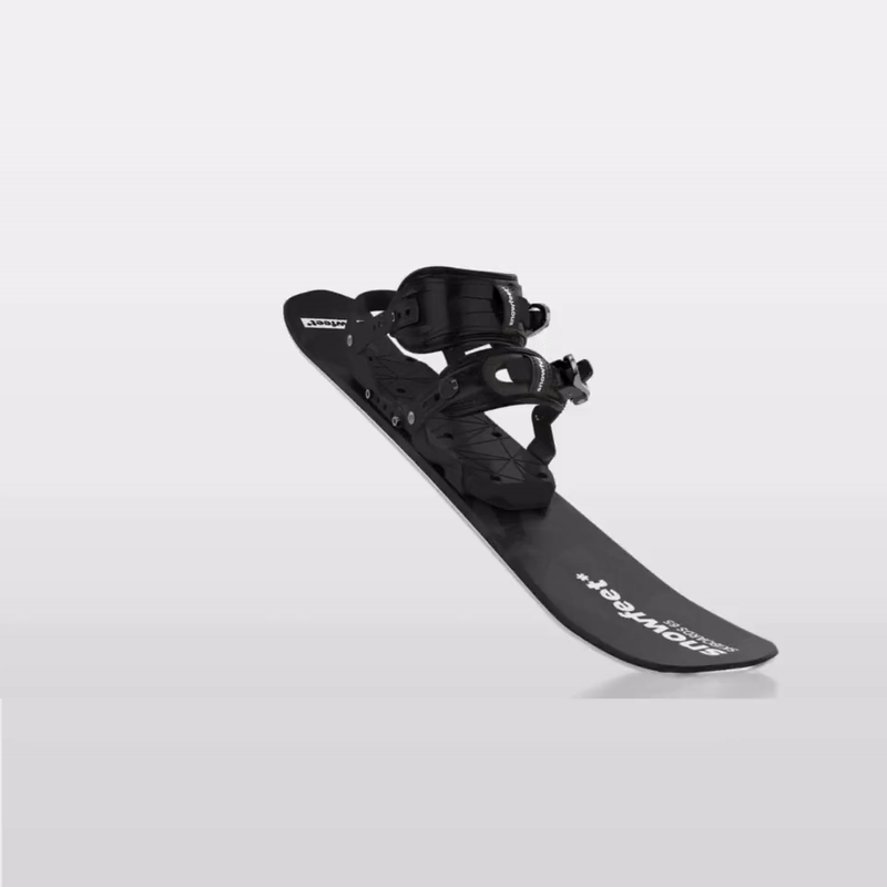 Snowfeet* Skiblades | Snowboard Bindings | Skiboards Snowblades Short Mini Skis - snowfeet* | Detailed Video