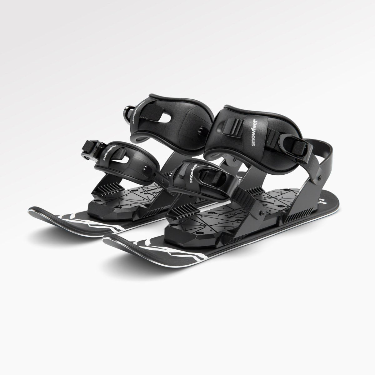 Snowfeet* Skiskates 44 CM | Skates for Ski Slopes