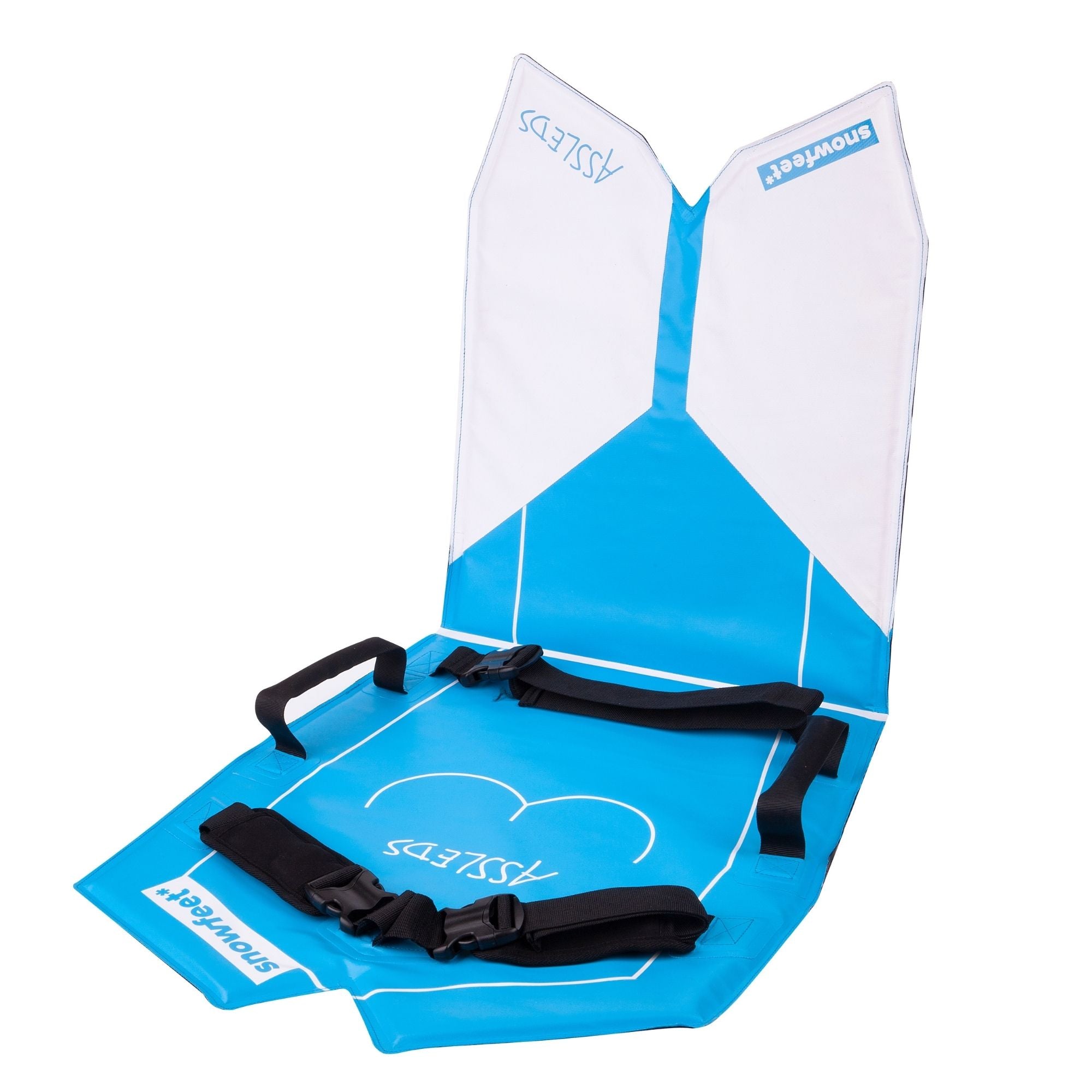 Assled - Wearable Foldable Snow Sled for Adults and Kids / Toboggan Foam Sledge - by Snowfeet* - snowfeet*