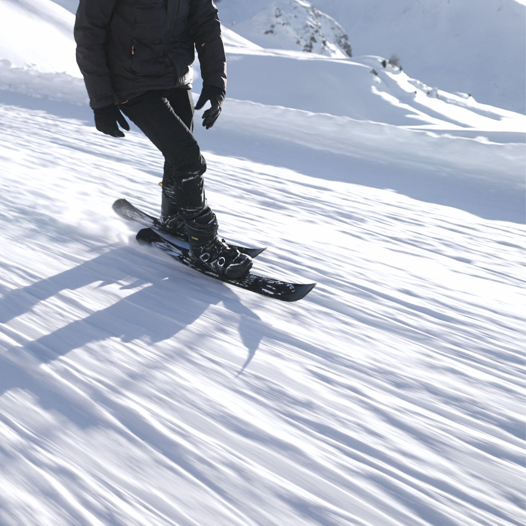 Snowfeet* 100 CM | Skiblades | Snowblades Skiboards Short Skis | Lightweight Flex Core - snowfeet*