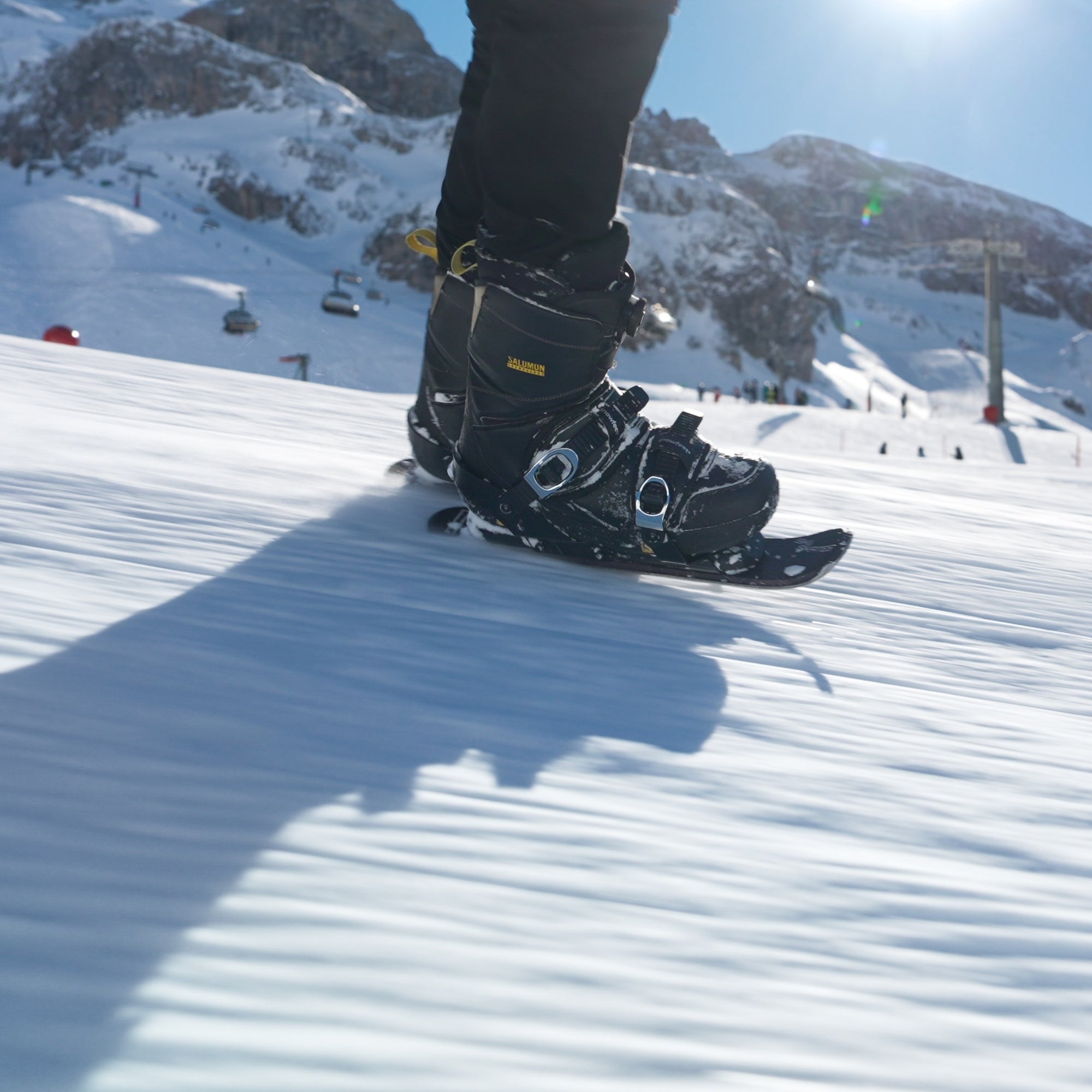 Snowfeet* 44 CM | Skiskates | Skiblades Snowblades Skiboards Mini Skis - snowfeet*