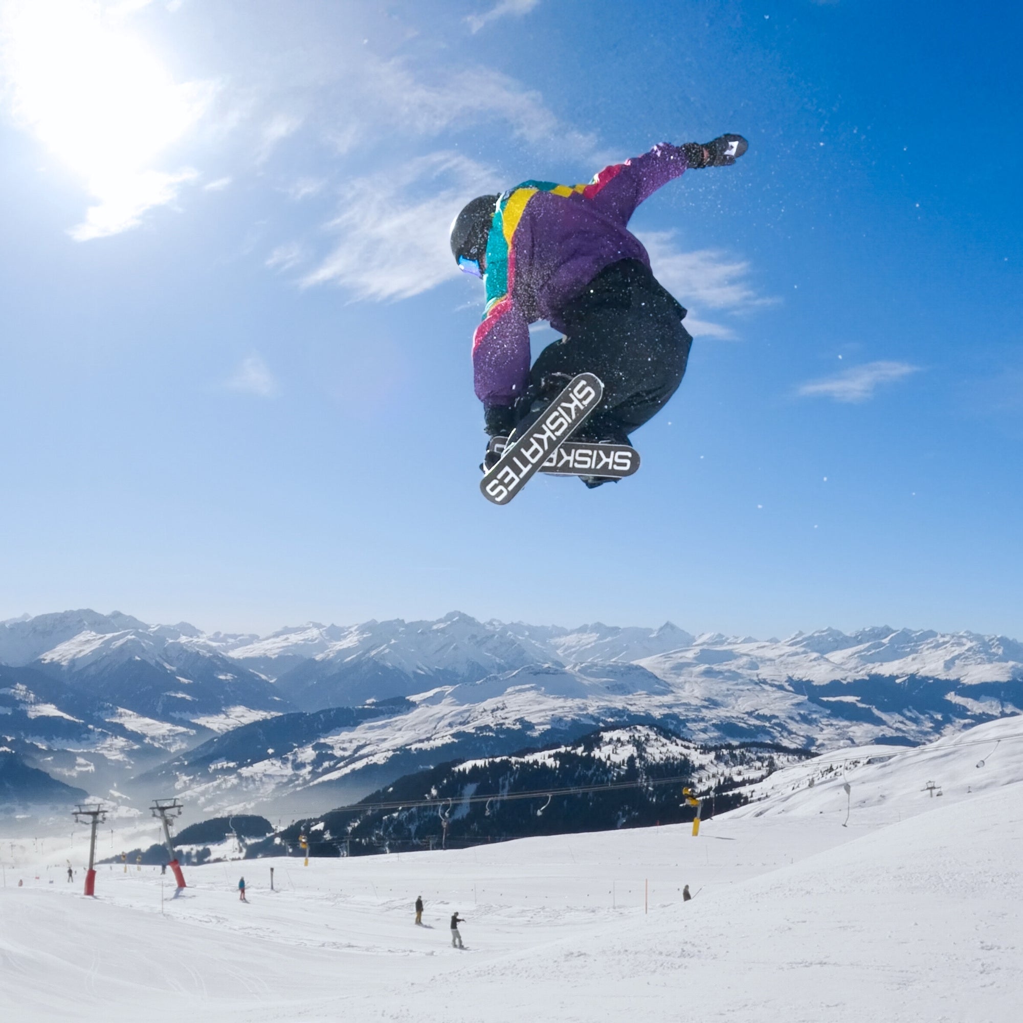 Snowfeet* 44 CM | Skiskates | Skiblades Snowblades Skiboards Mini Skis - snowfeet*