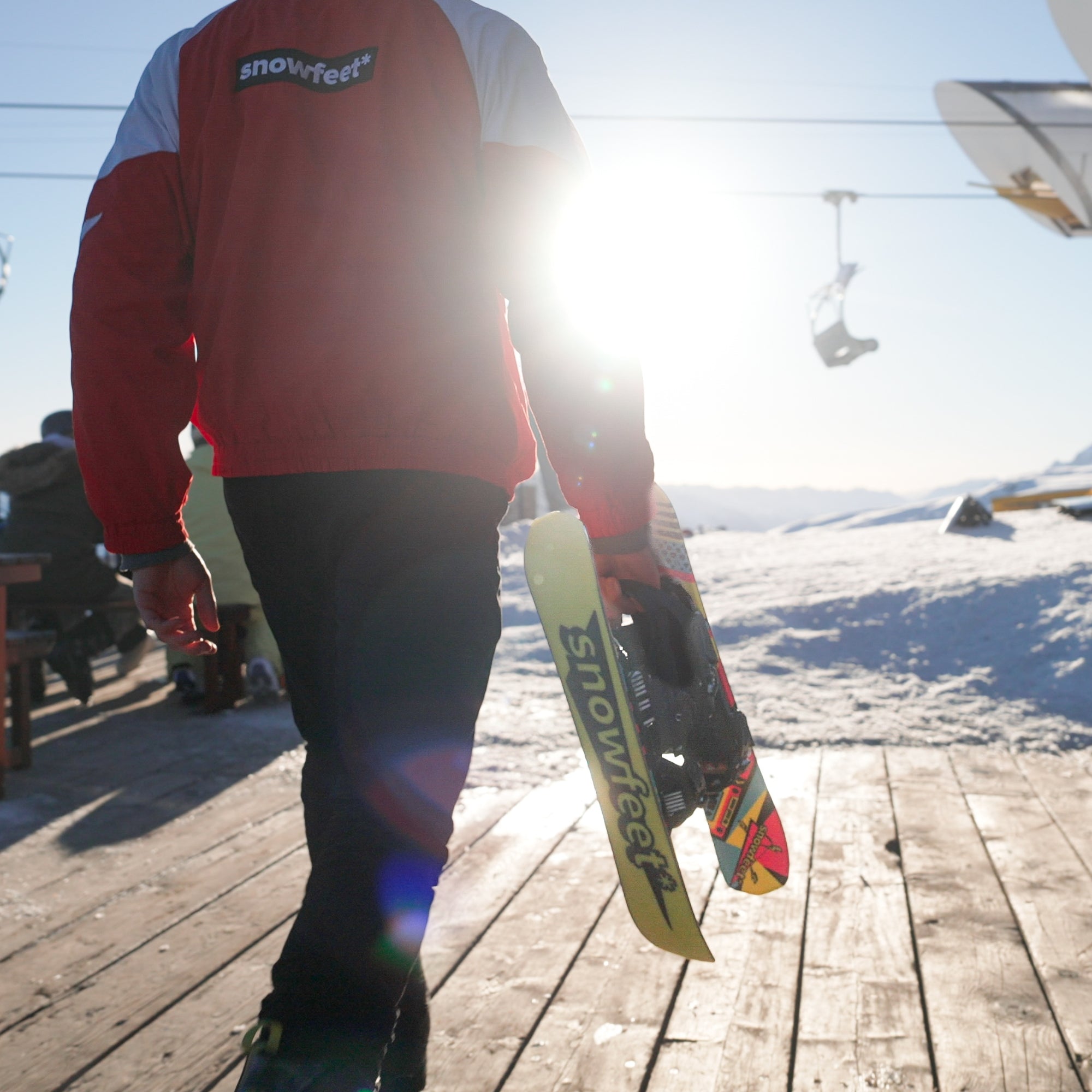 Snowfeet* 65 CM | Skiblades | Skiboards Snowblades Short Mini Skis - snowfeet*
