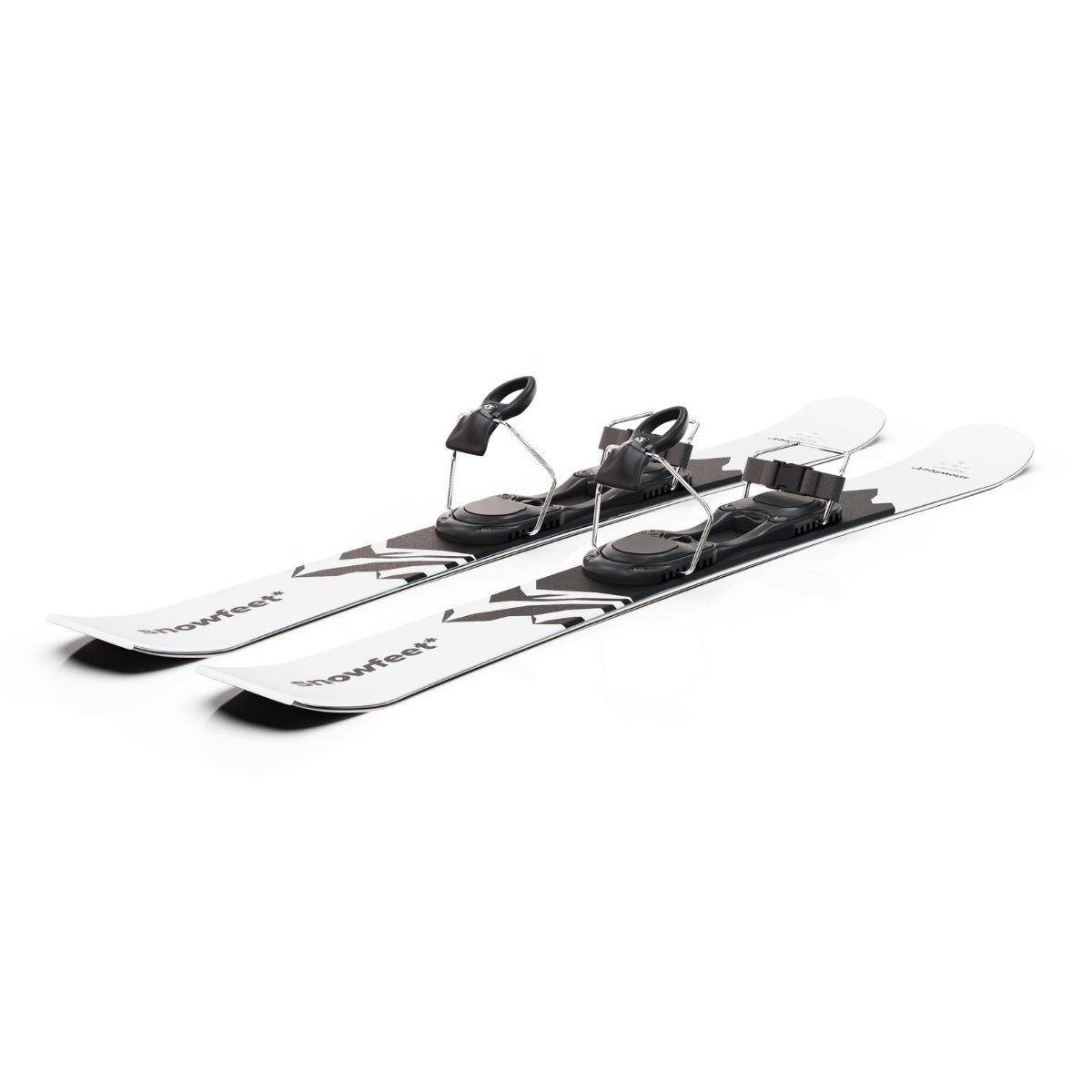 Snowfeet* | 99 CM | Skiblades Snowblades Skiboards Short Skis - snowfeet* #Model_Snowfeet 99 CM#Binding_Ski#Color_White