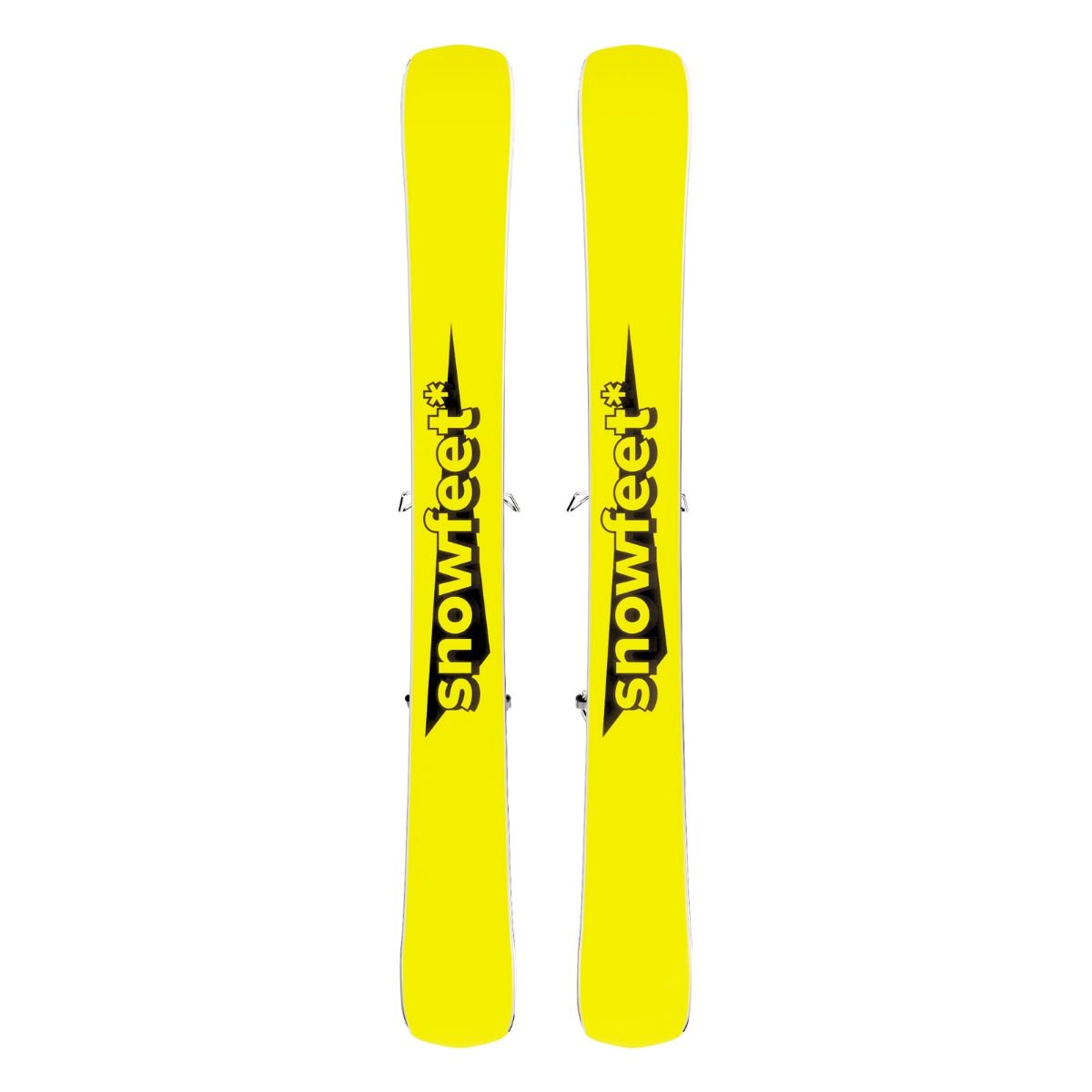 Snowfeet* | 99 CM | Skiblades Snowblades Skiboards Short Skis - snowfeet*