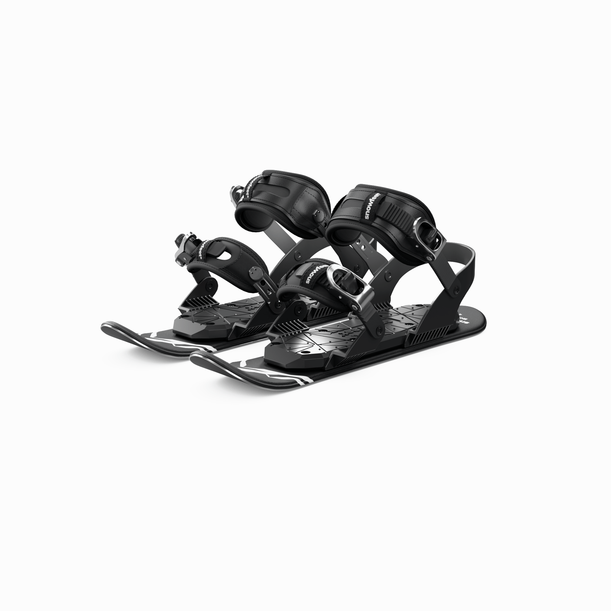 Snowfeet* Bestsellers - snowfeet* #Model_Snowfeet 44 CM#Binding_Snowboard#Color_Black