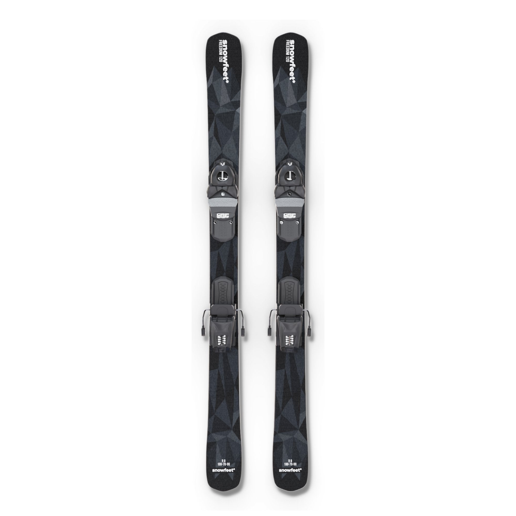 Snowfeet* Short Skis | 130 CM | Skiblades Skiboards Snowblades - snowfeet*