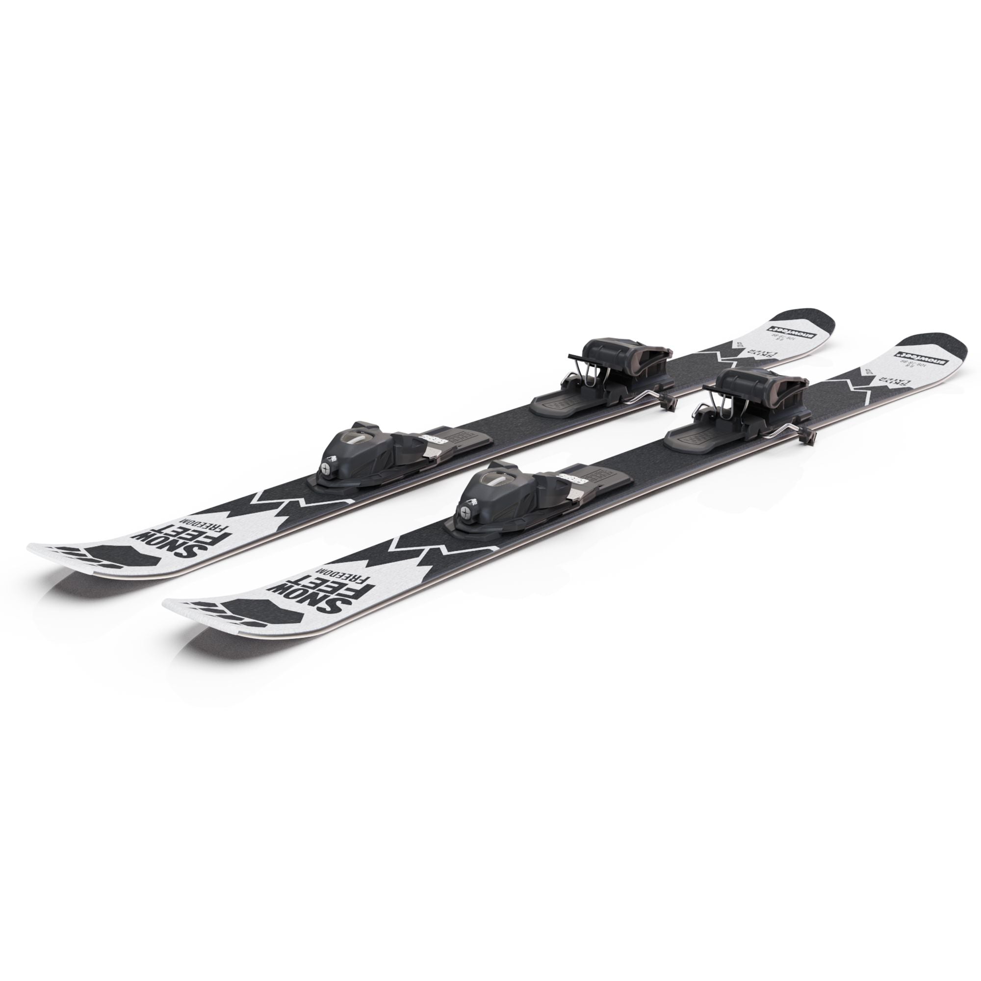 Snowfeet* Short Skis | 140 CM | Skiblades Skiboards Snowblades - snowfeet*
