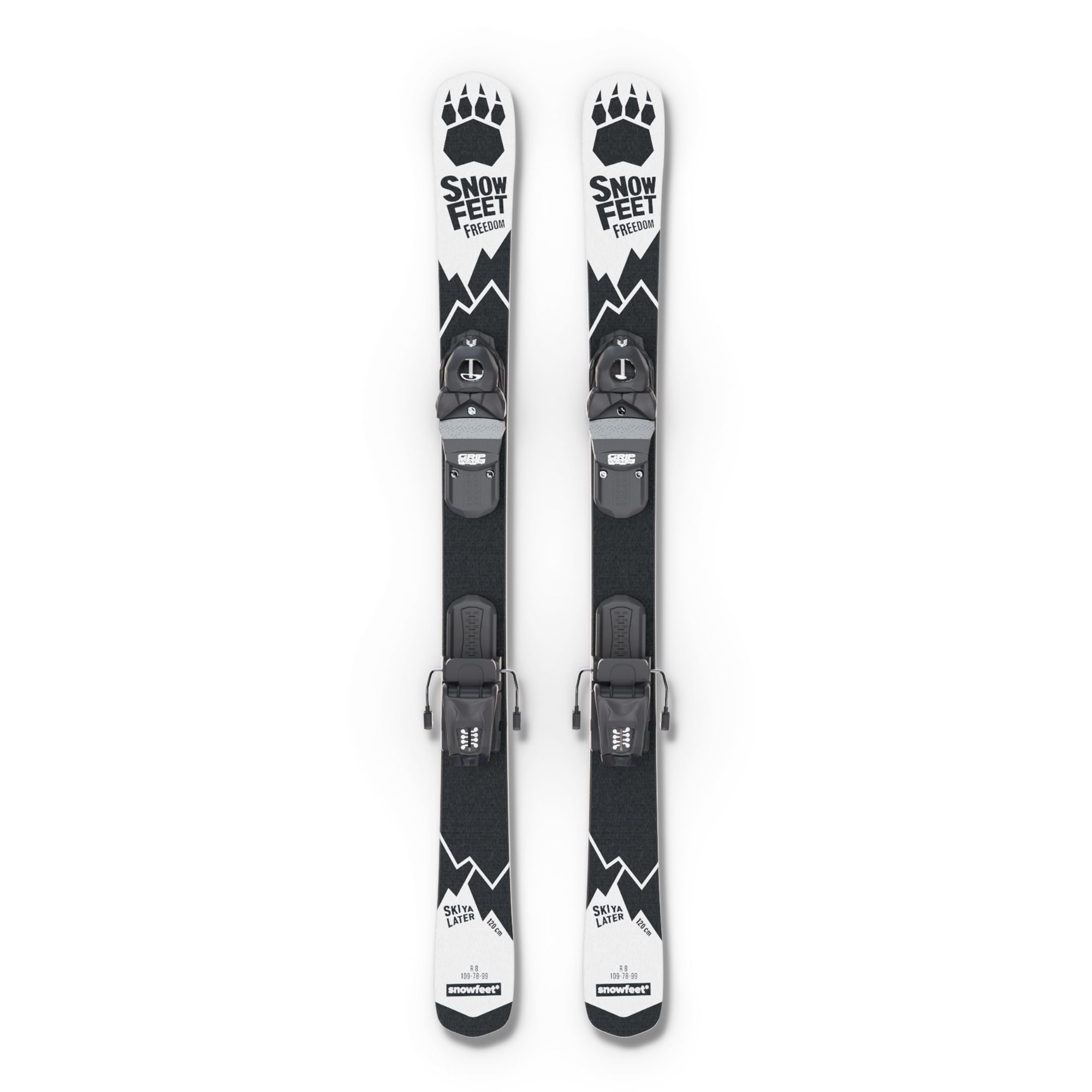 Snowfeet* Short Skis | 140 CM | Skiblades Skiboards Snowblades - snowfeet*