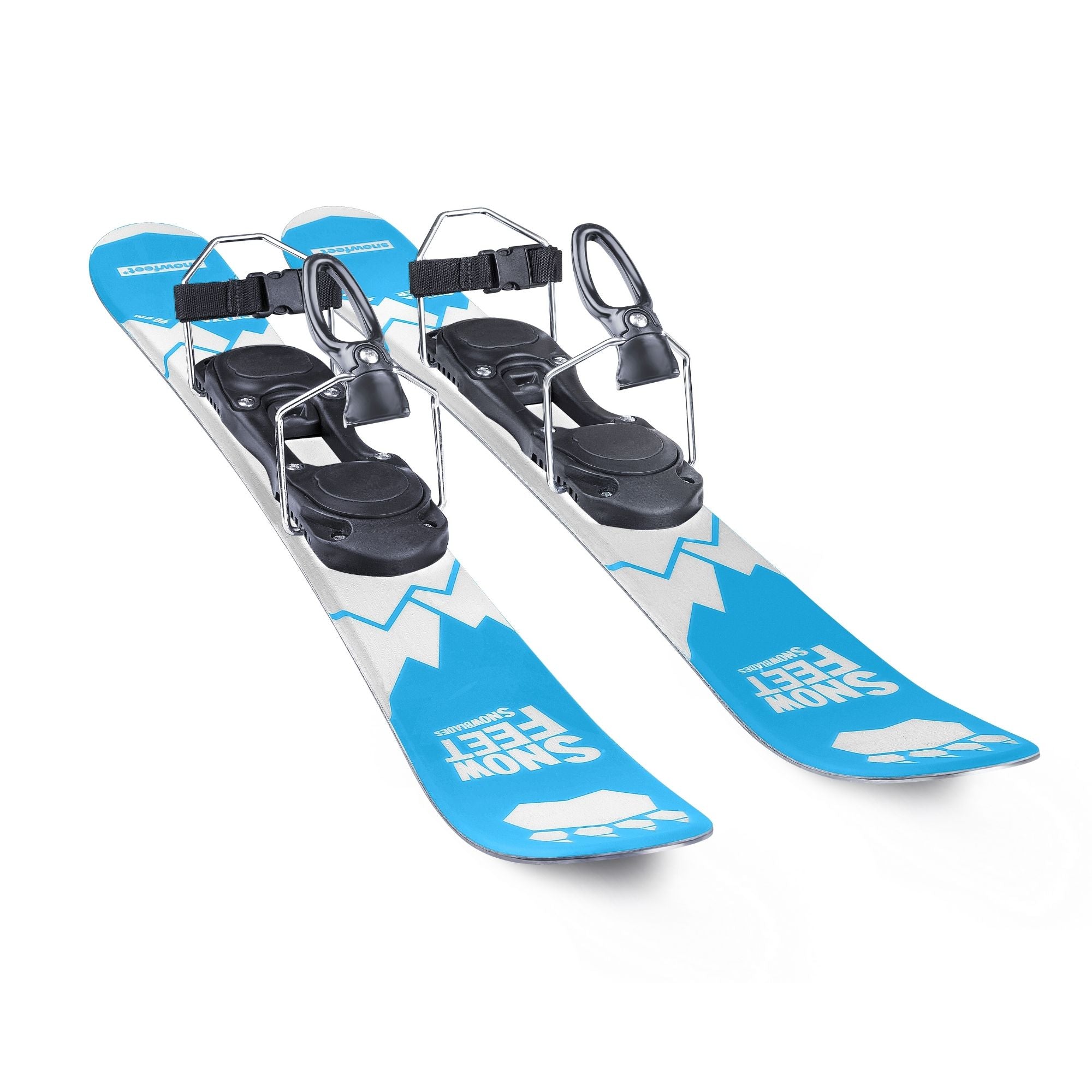 Snowfeet* Skiblades | 90 CM | Skiboards Snowblades Short Mini Skis - snowfeet*