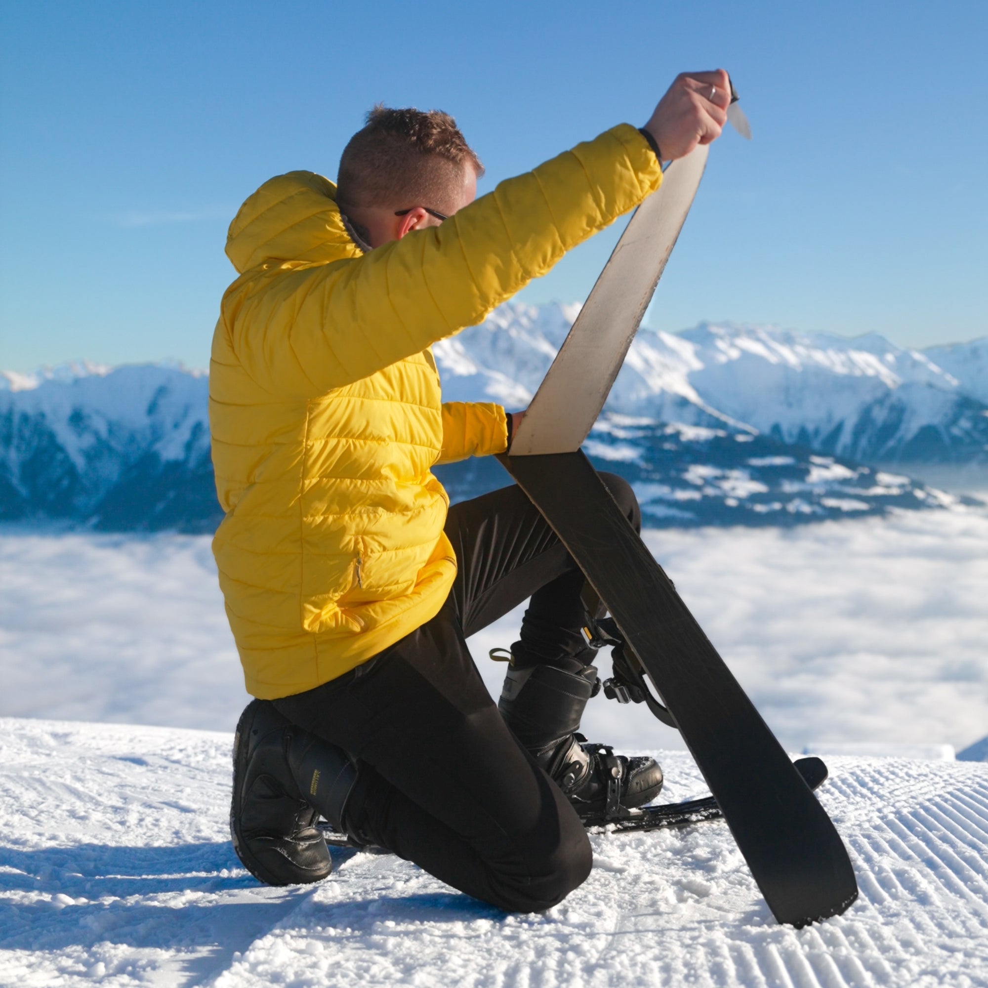 Snowfeet* WALKSKI Backcountry Touring Skis | 100 CM | v2 - snowfeet*