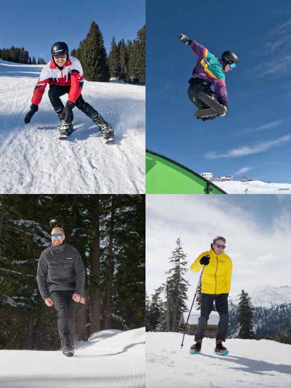 Snowfeet 50 cm Use Anywhere, Ski Slopes, Parks, Hiking, Cross-Country Trails...