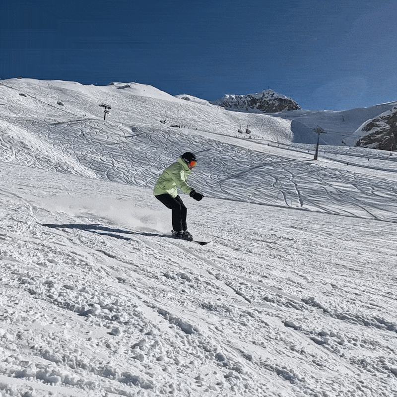 Snowfeet* Short Skis | 120 CM | Skiblades Skiboards Snowblades