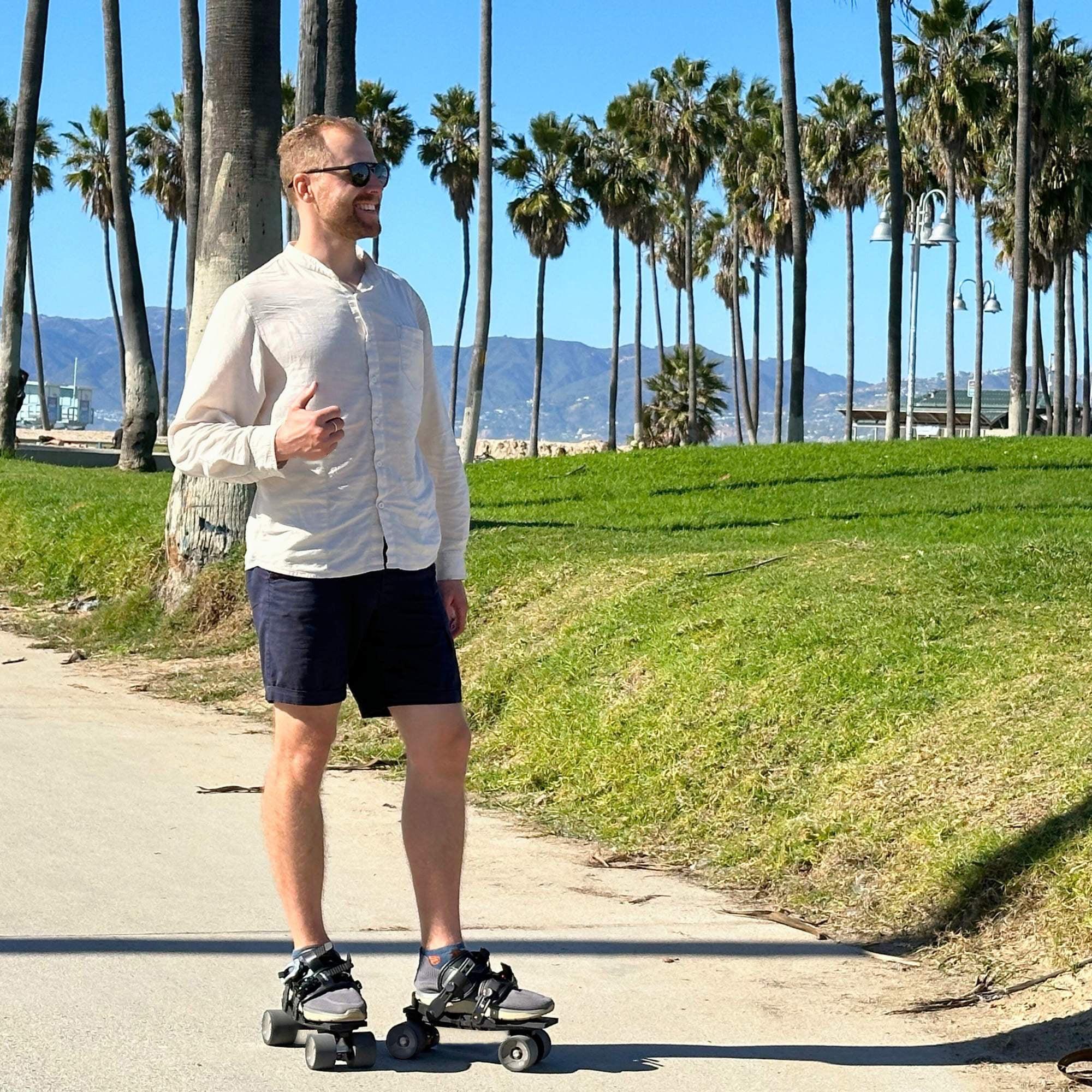 Wearable Skates | Roller Blades | Skate on Shoes | Wheelfeet | Non - electric - snowfeet*