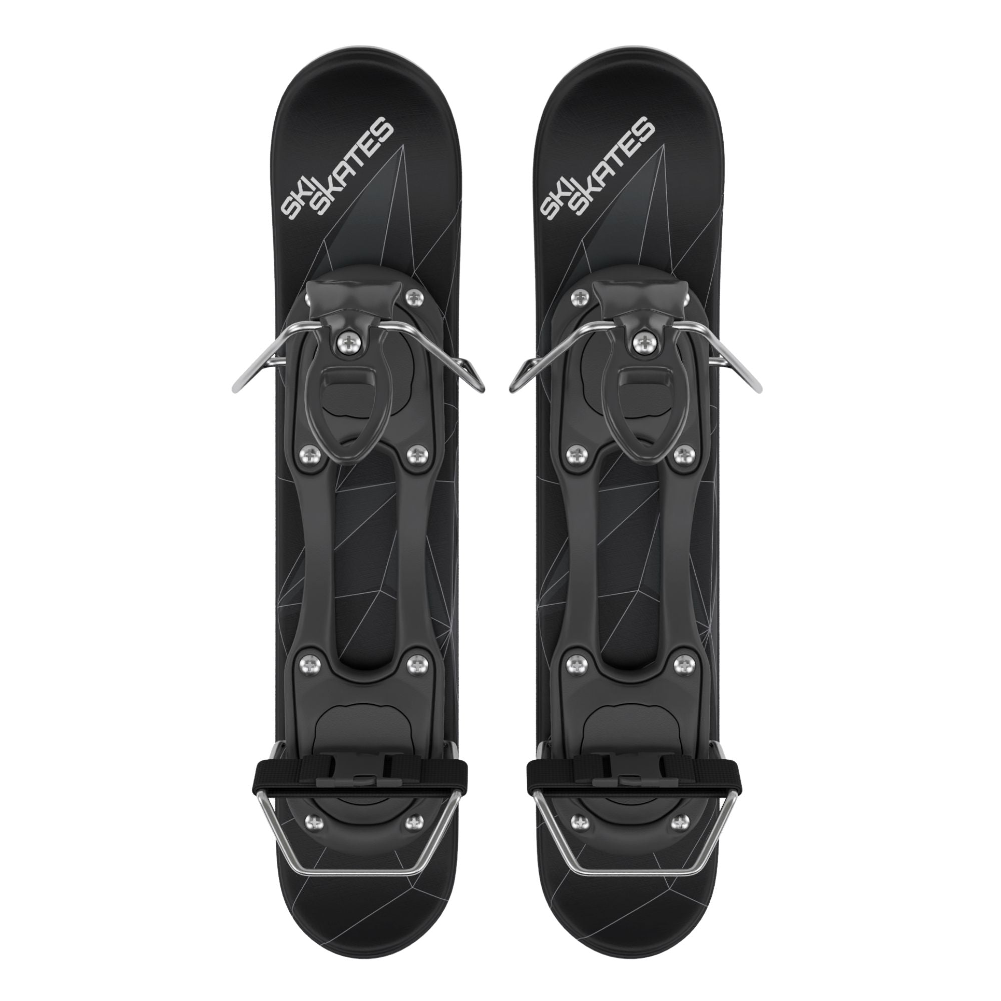 Mini Ski Skates Skis Boots Skiboards Portable Snowboard Boots Skiboards  Lightweight Short Mini Skating Ski Shoes for Adults Kids