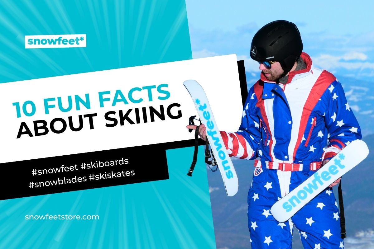 Snowfeet blog title image for article 10 Fun Facts about Skiing