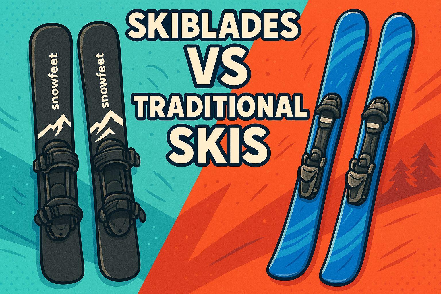 Skiblades vs Traditional Skis: Which to Choose?
