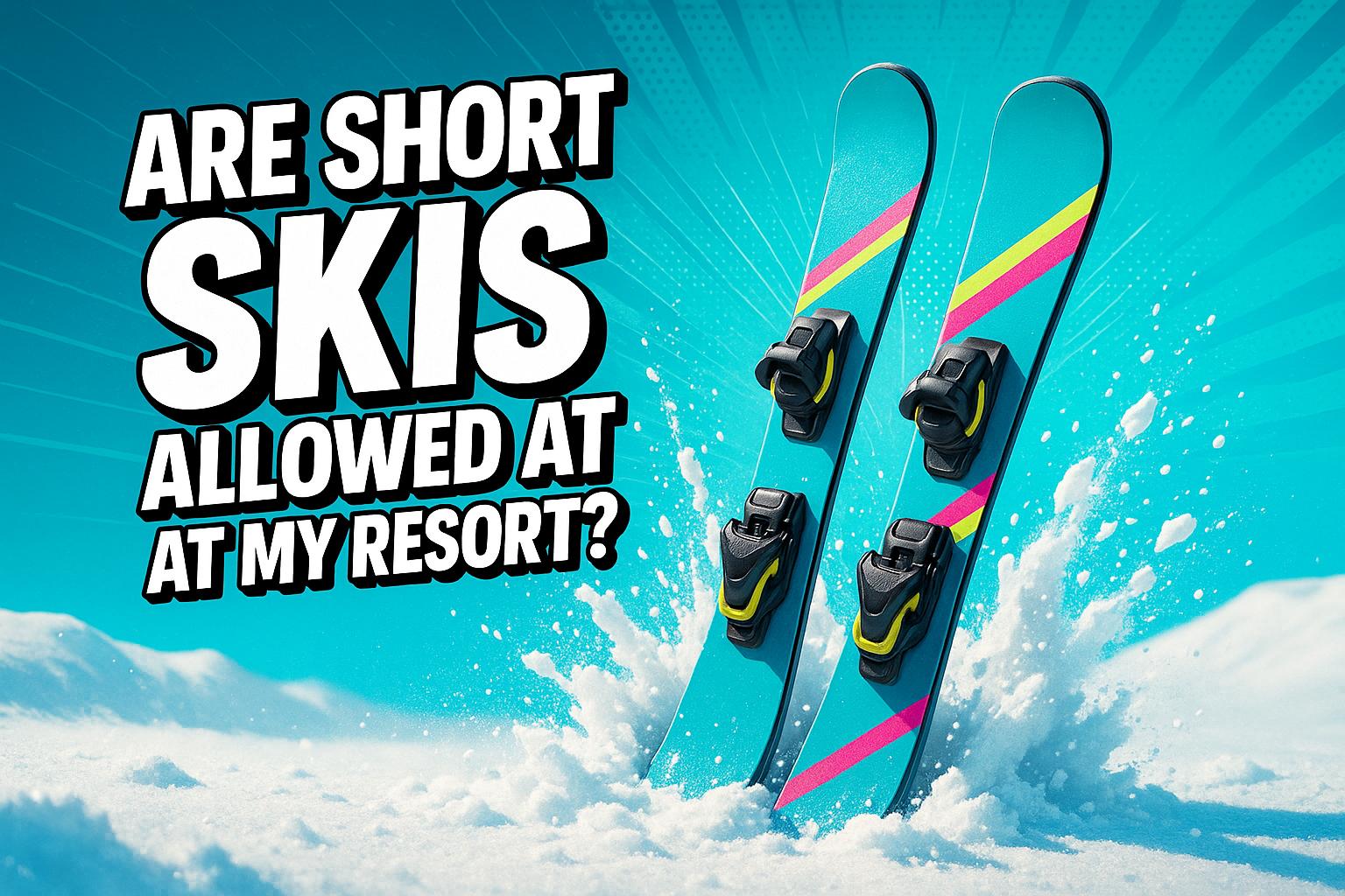 Are Short Skis Allowed at My Resort? 2026 Policy Rules for NA & Europe