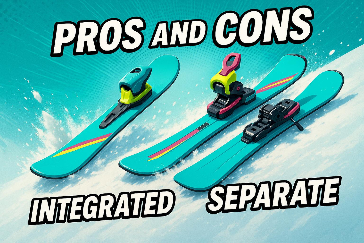 The Pros and Cons of Buying Skis with Integrated vs. Separate Bindings