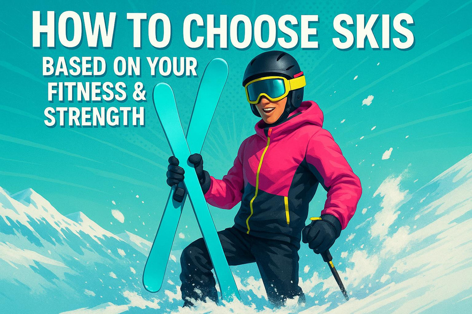 How to Choose Skis Based on Your Fitness Level and Strength