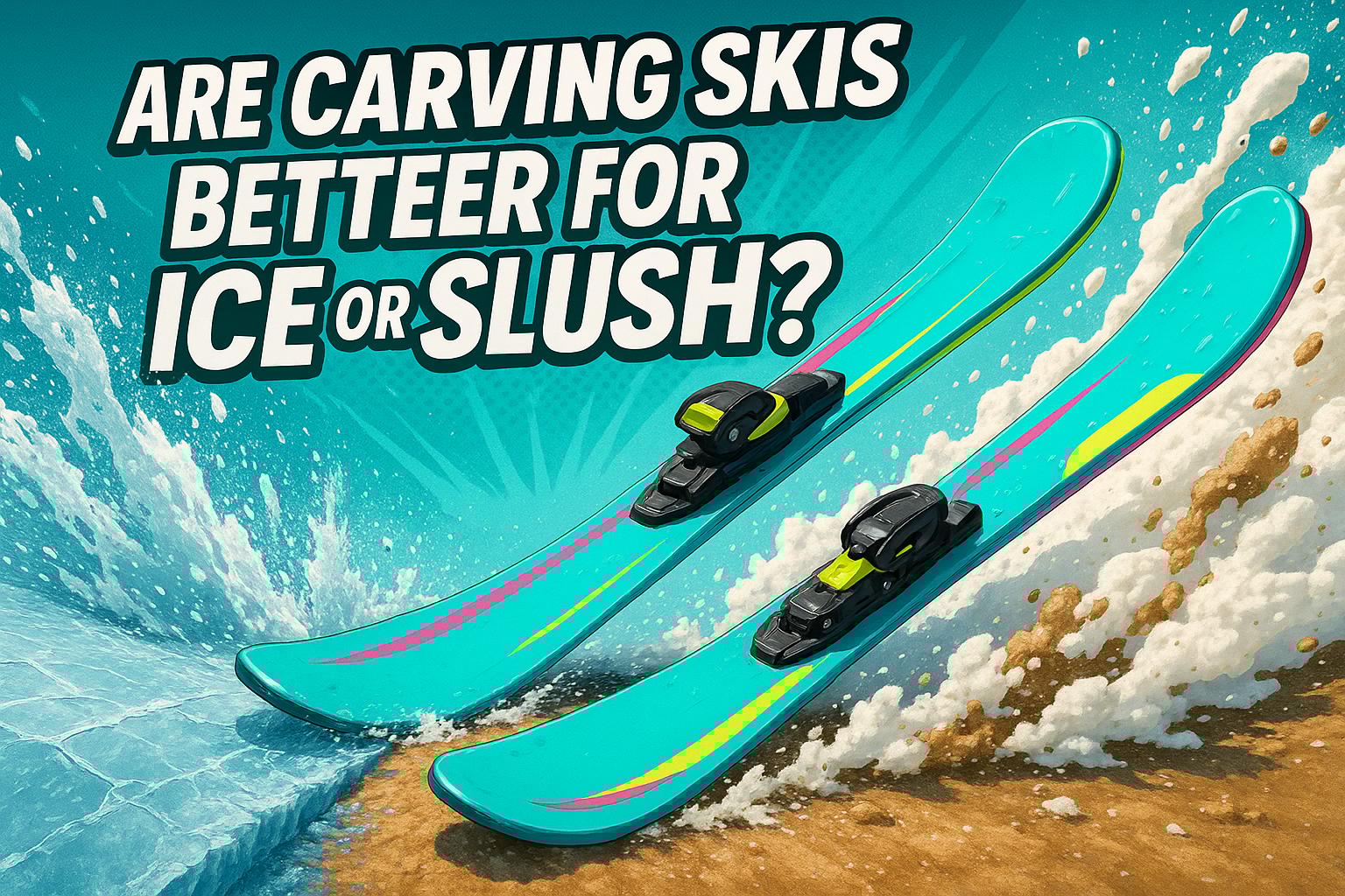 Are Carving Skis Better for Ice or Slush? Expert Insights