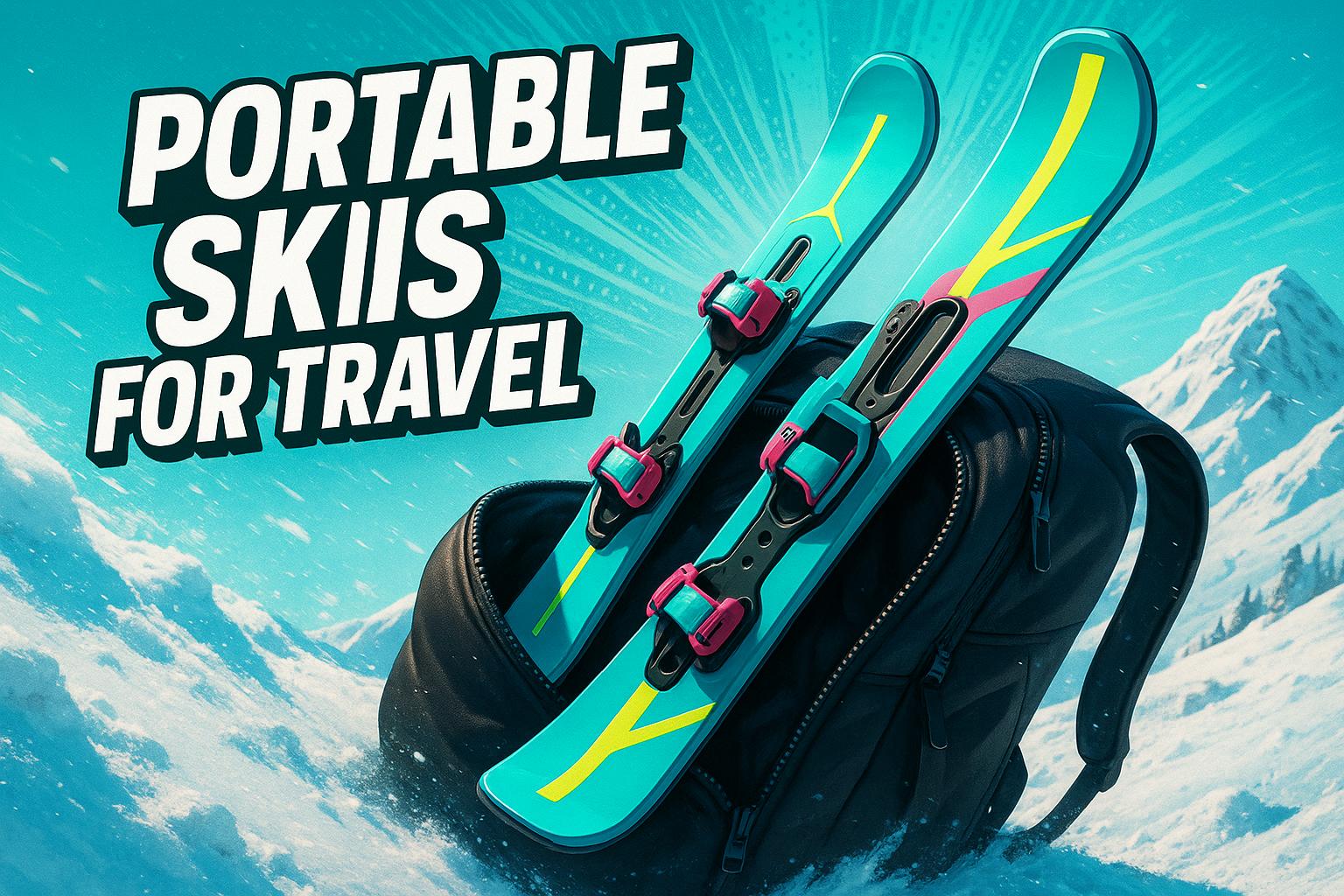 Portable Skis for Travel: What Are My Best Options for 2026? - snowfeet*