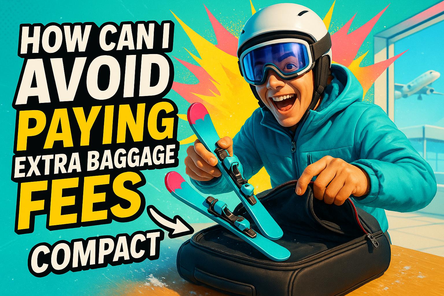 How Can I Avoid Paying Extra Baggage Fees When Flying with Ski Gear?