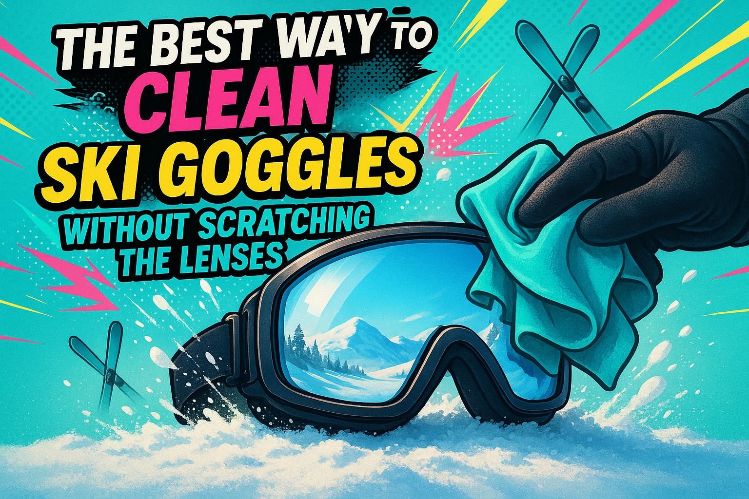 The Best Way to Clean Your Ski Goggles Without Scratching the Lenses