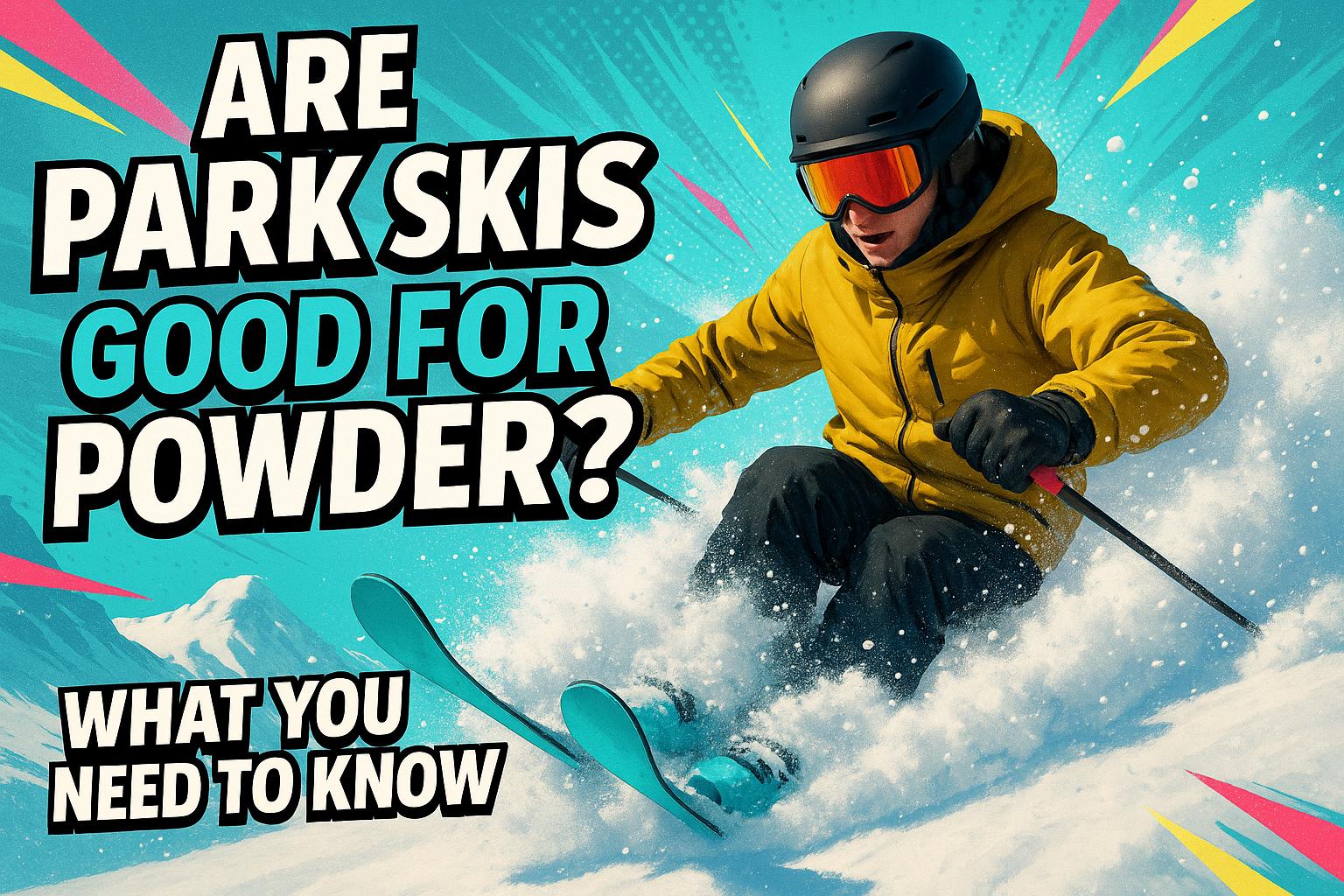 Are Park Skis Good for Powder? What You Need to Know