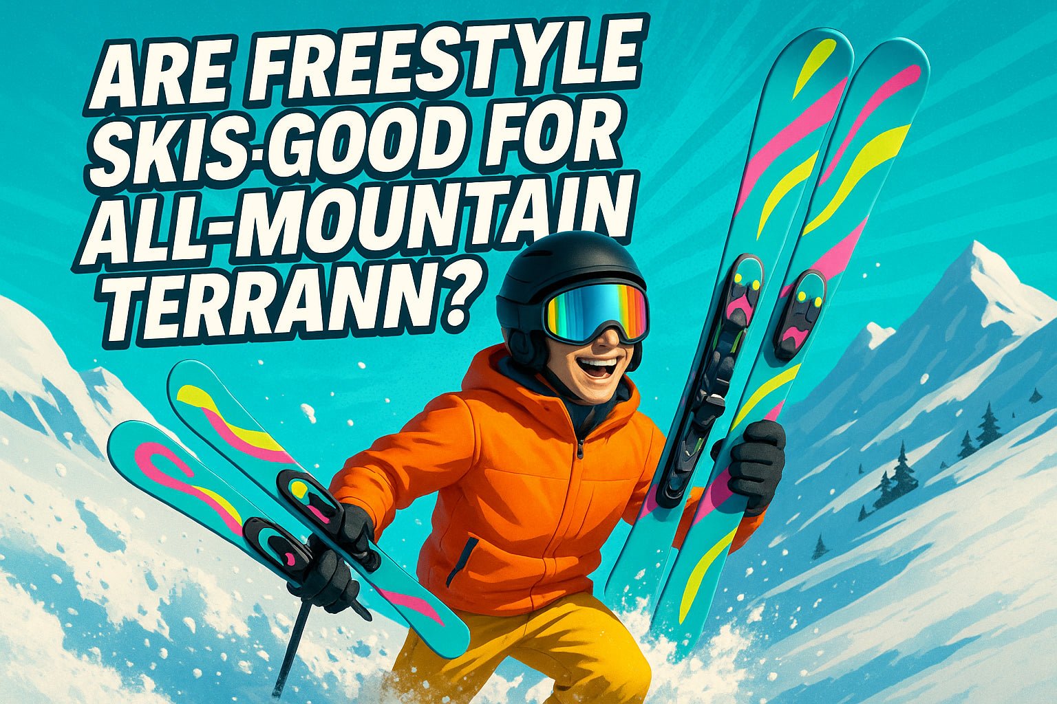 Are Freestyle Skis Good for All-Mountain Terrain?