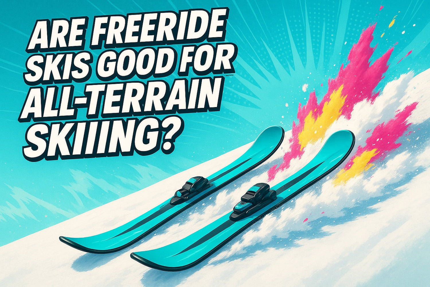 Are Freeride Skis Good for All-Terrain Skiing?