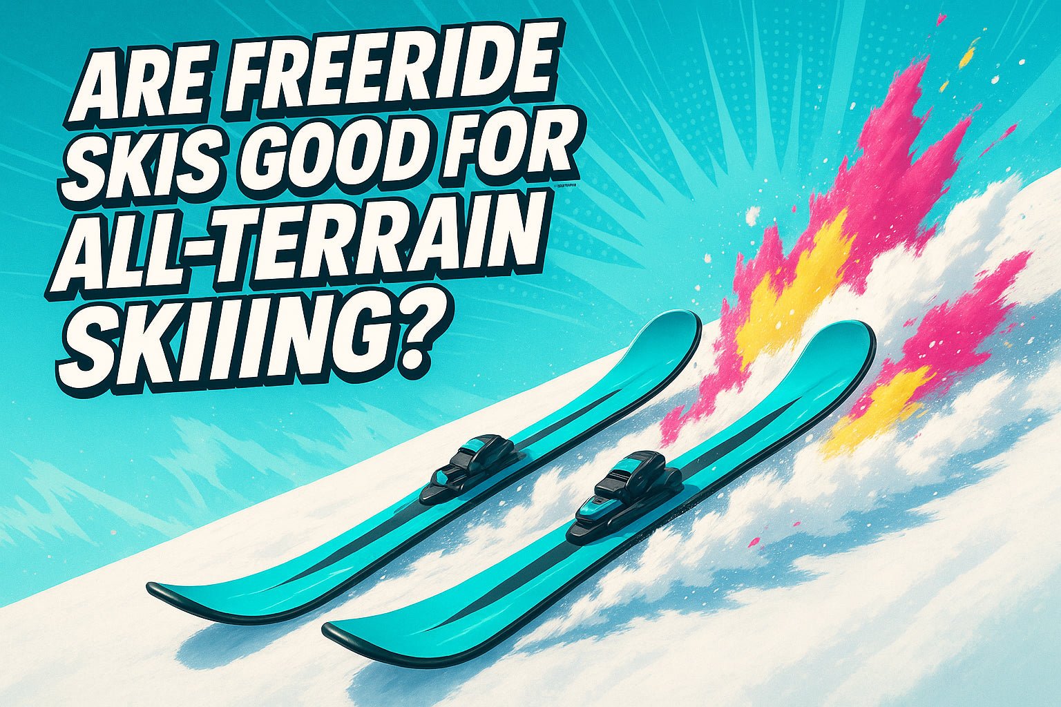Are Freeride Skis Good for All-Terrain Skiing?