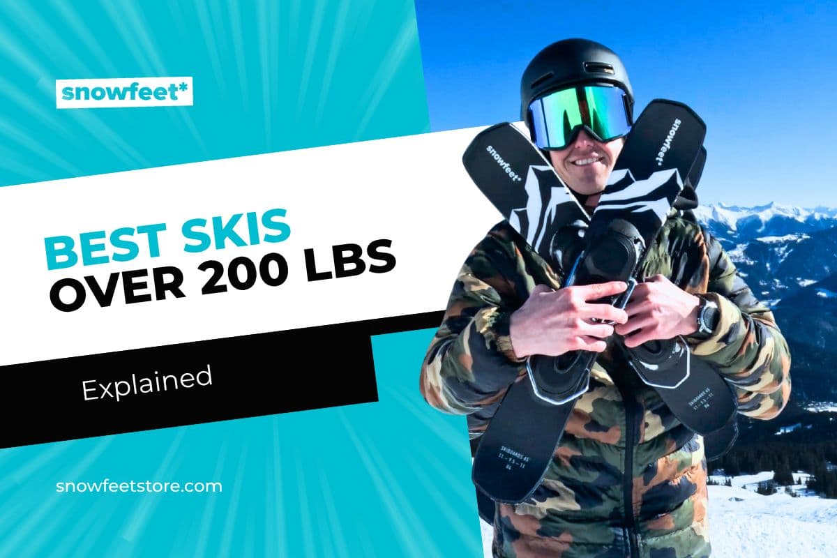 What Are the Best Skis for Someone Weighing Over 200 lbs? (Stability & Support) - snowfeet*