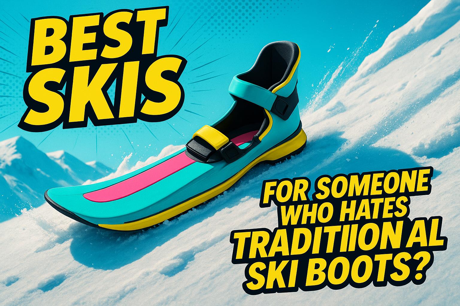 What Are the Best Skis for Someone Who Hates Traditional Ski Boots?