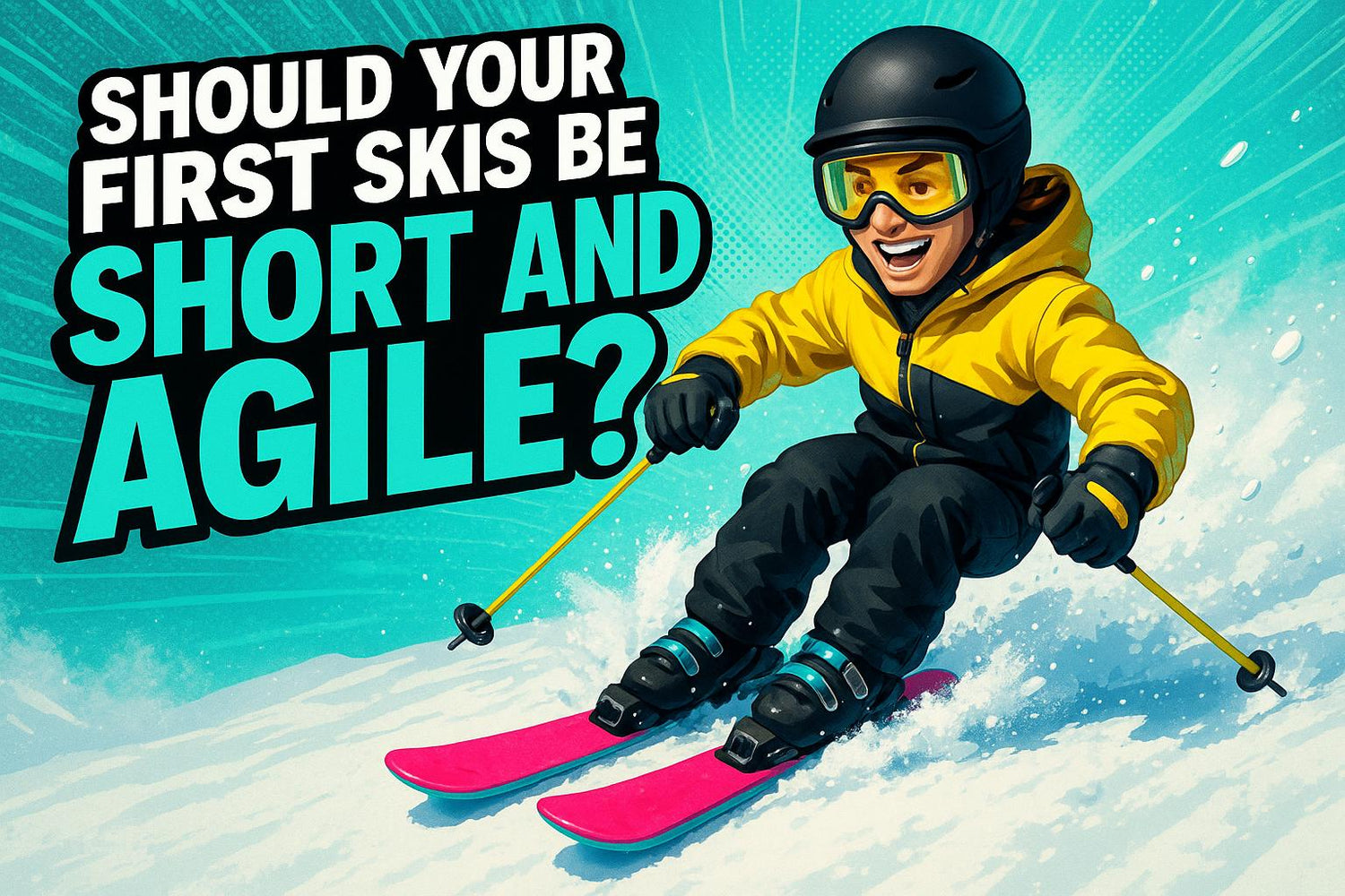 Should Your First Skis Be Short and Agile or Long and Stable? (2026) - snowfeet*