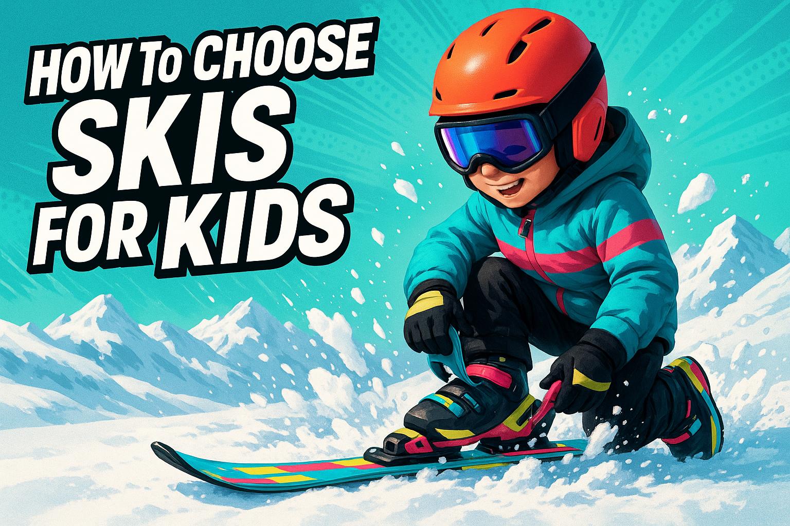 How to Choose Skis for Kids: A Parent's Guide to Sizes and Types (2025)