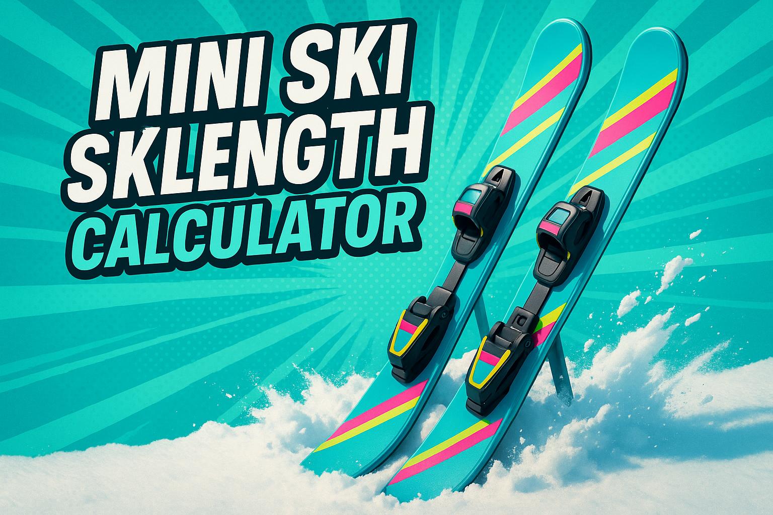 Mini Ski Length Calculator for Perfect Fit