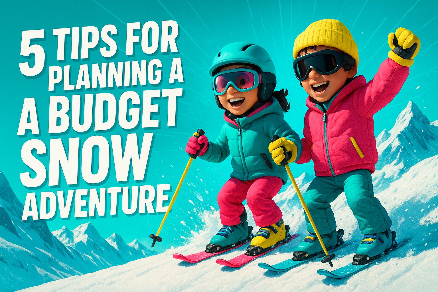 5 Tips for Planning a Budget Snow Adventure