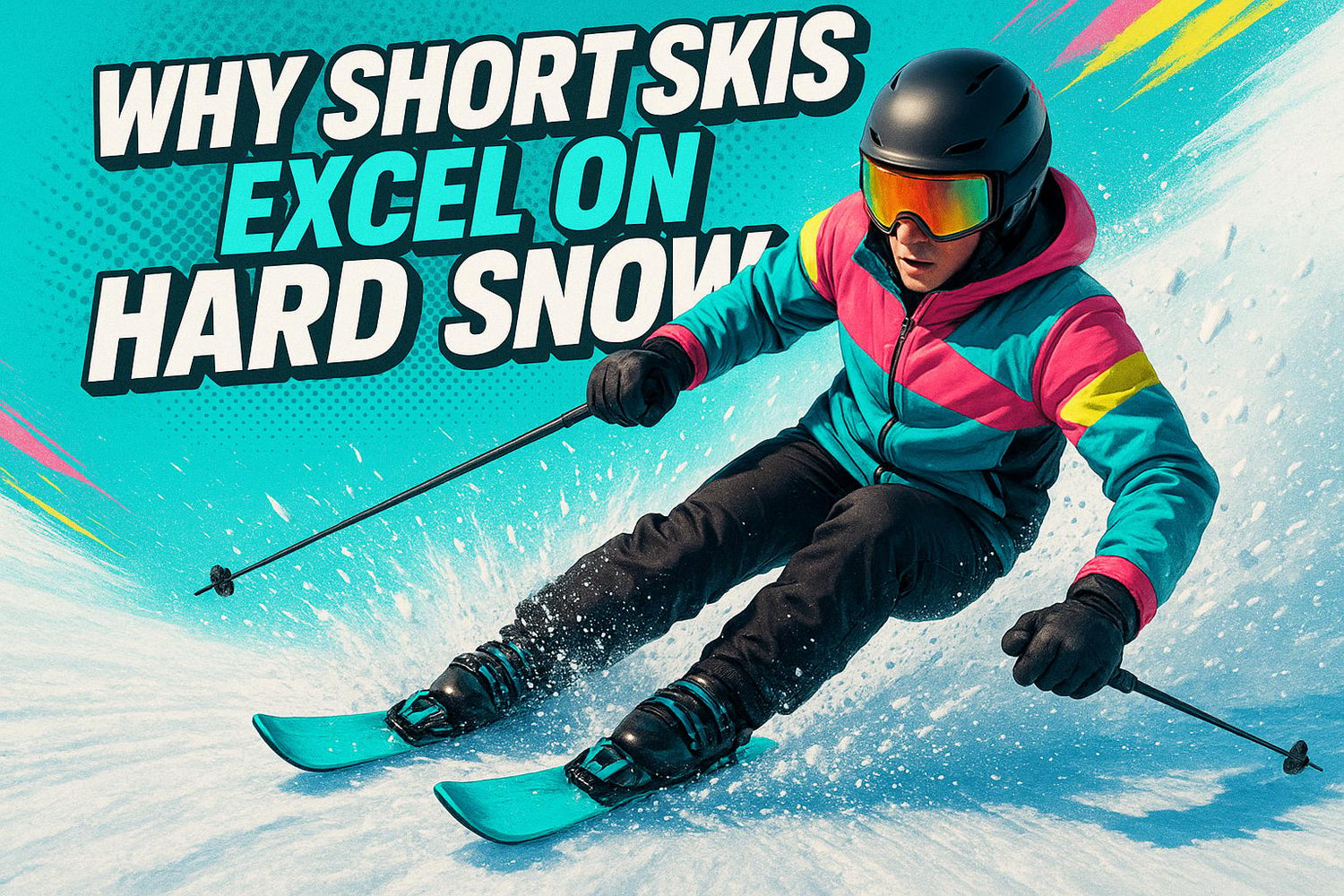 Why Short Skis Excel on Hard Snow