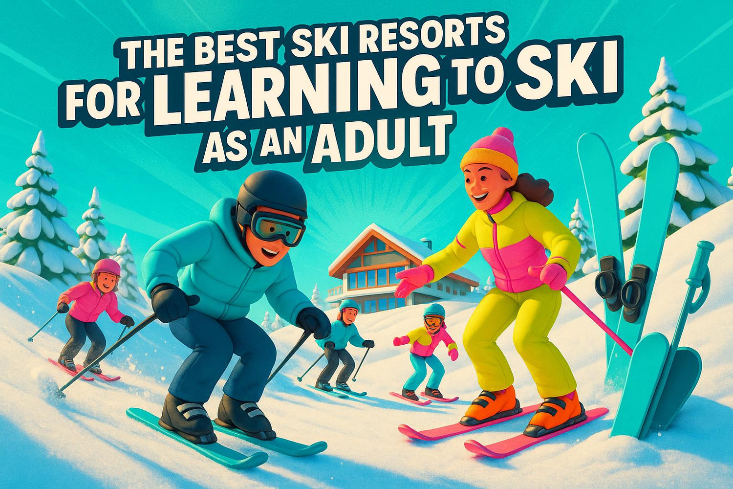 The Best Ski Resorts for Learning to Ski as an Adult (Supportive Programs)
