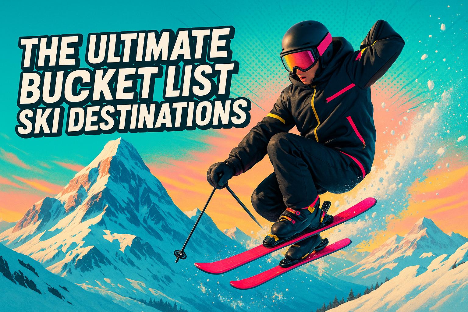 The Ultimate Bucket List Ski Destinations Around the World (USA Included)