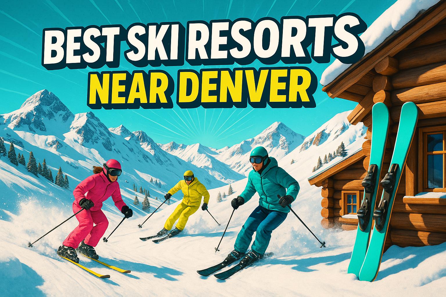 Best Ski Resorts Near Denver, Salt Lake City & Major US Airports (Easy Access) - snowfeet*