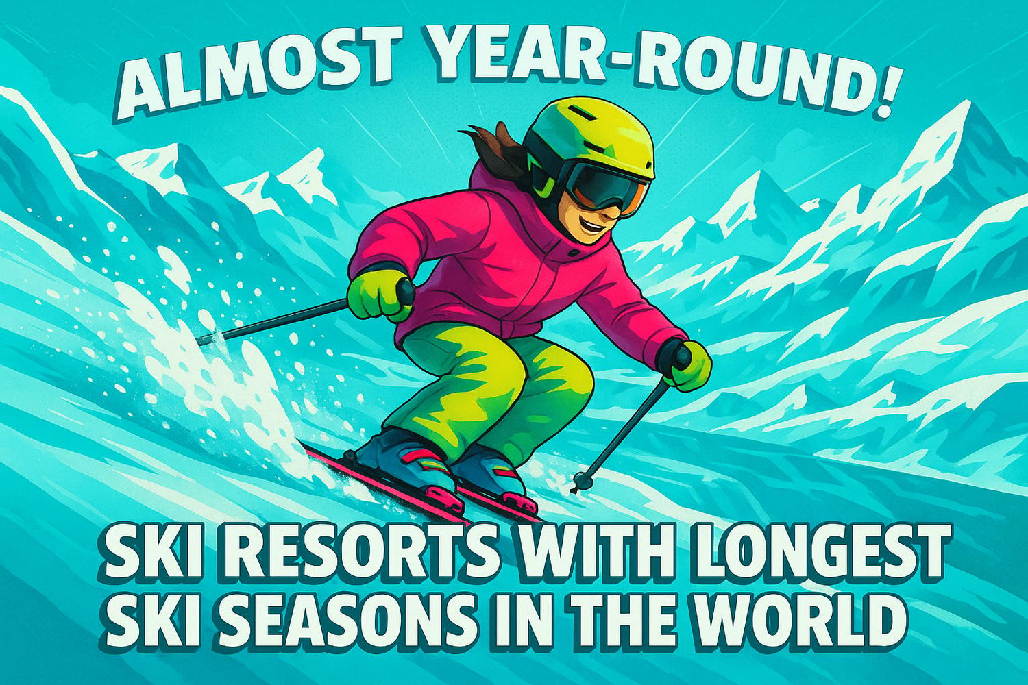 Ski Resorts With the Longest Ski Seasons in the World (Almost Year-Round) - snowfeet*