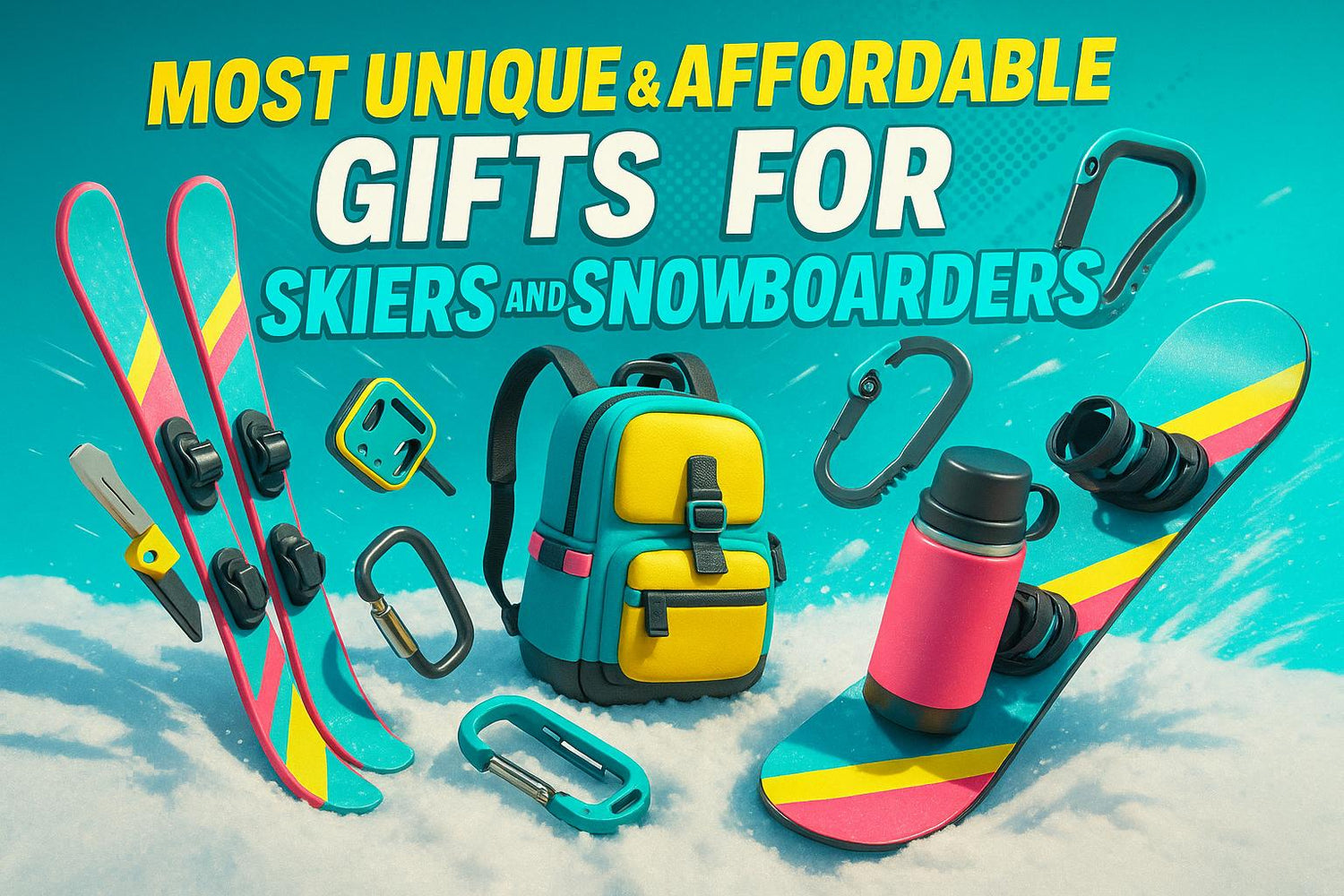 Most Unique & Affordable Gifts for Skiers and Snowboarders