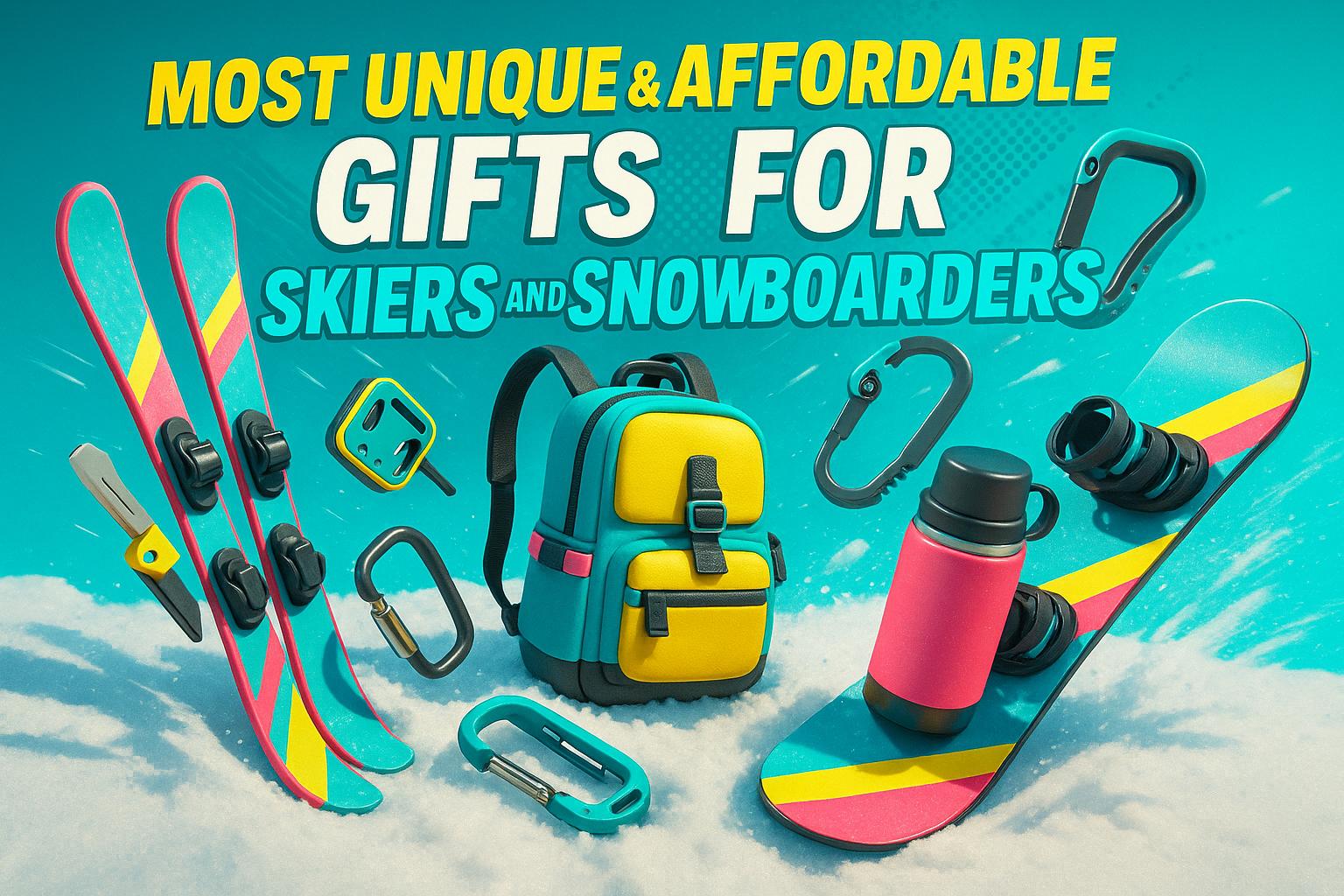 Most Unique & Affordable Gifts for Skiers and Snowboarders