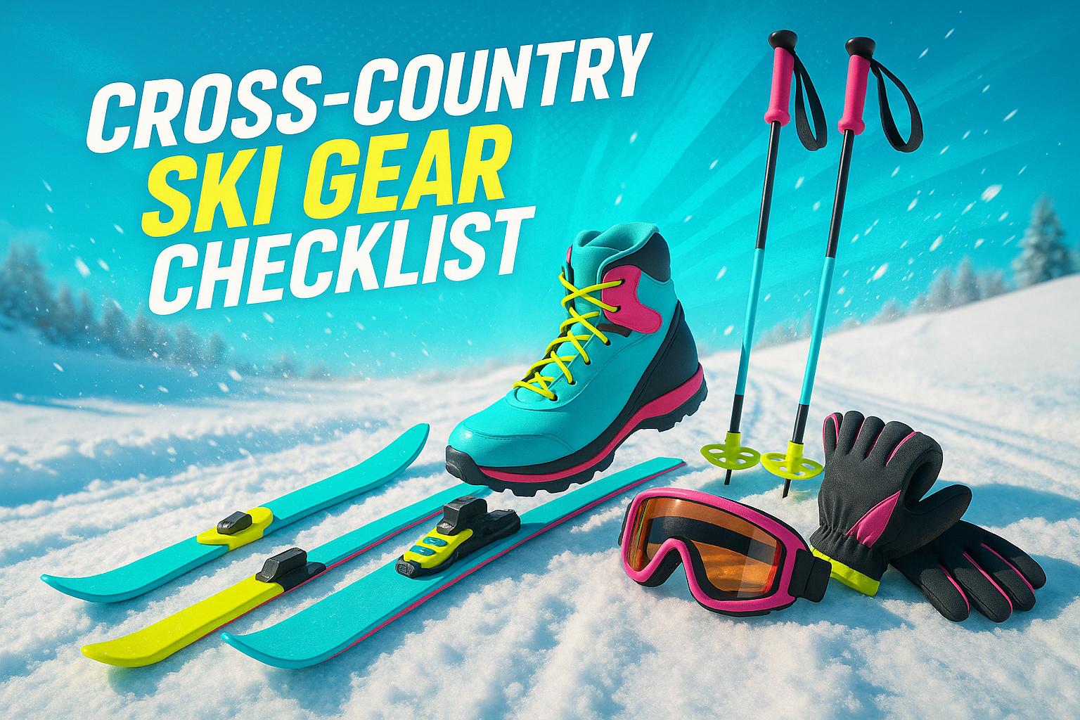 Cross-Country Ski Gear Checklist: Everything You Need Before You Hit the Trail